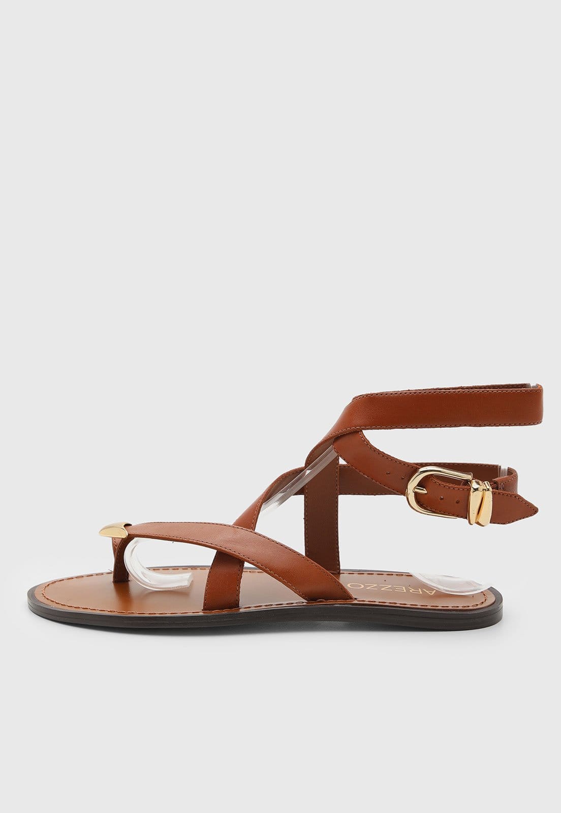 Rasteira Feminina Arezzo Tiras Cruzadas