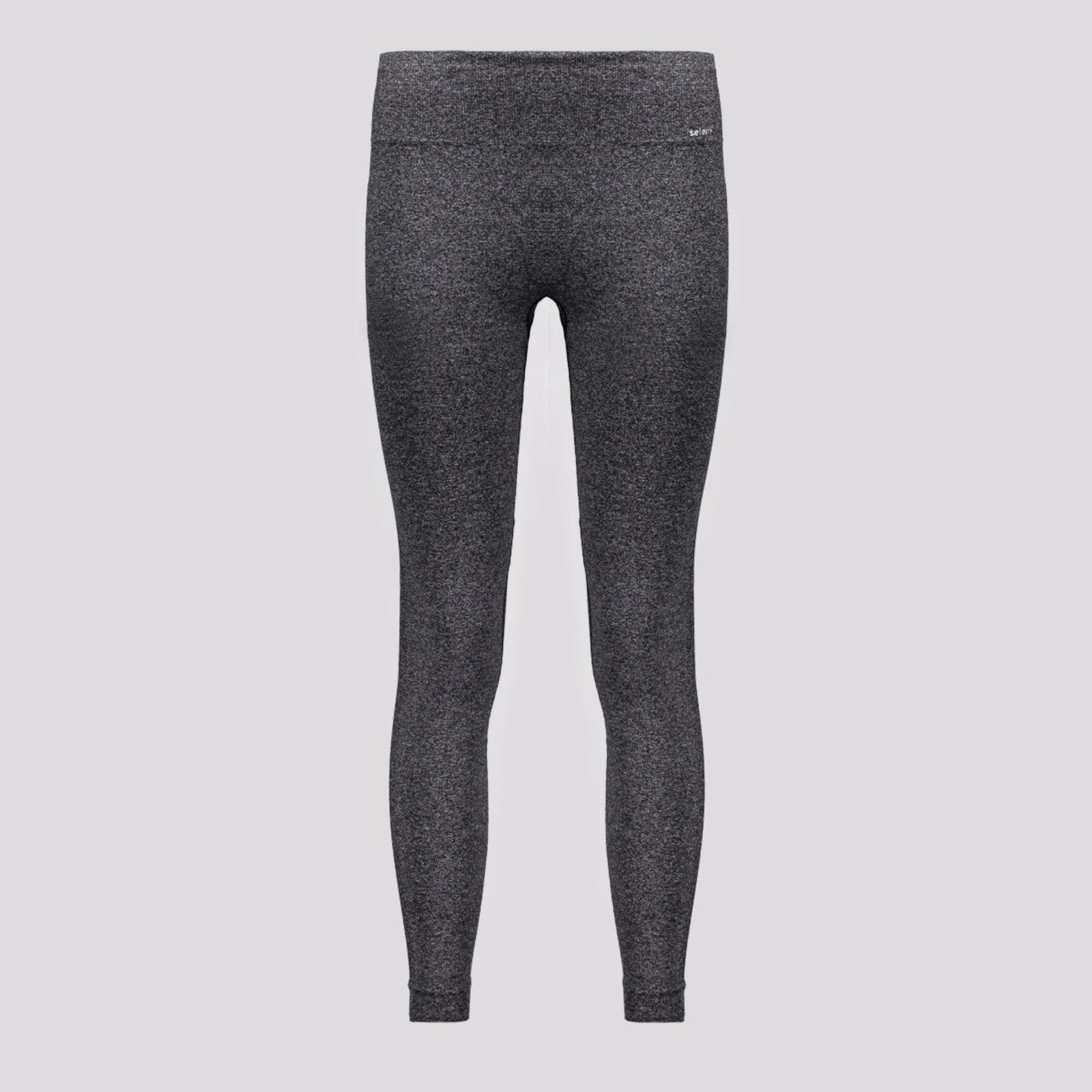 Vista principal Calça Legging Selene Sem Costura Feminina Mescla SELENE preto