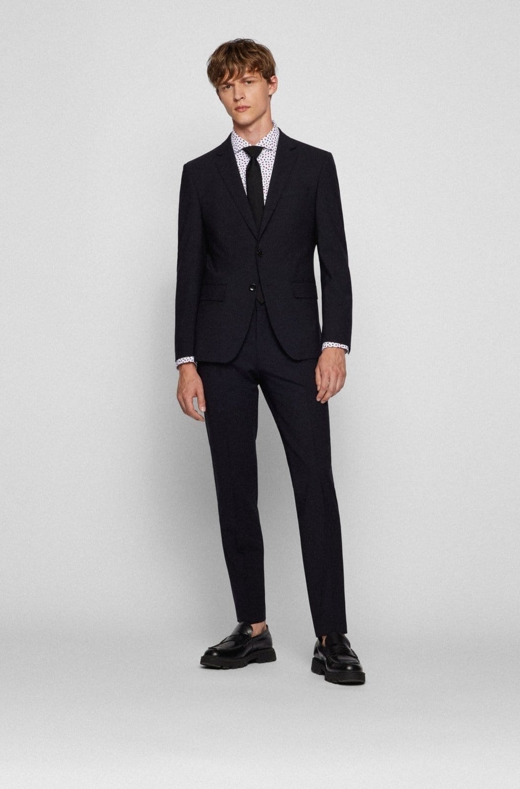 Camisa Regular Fit Estampada Em Jersey Com Stretch - 2