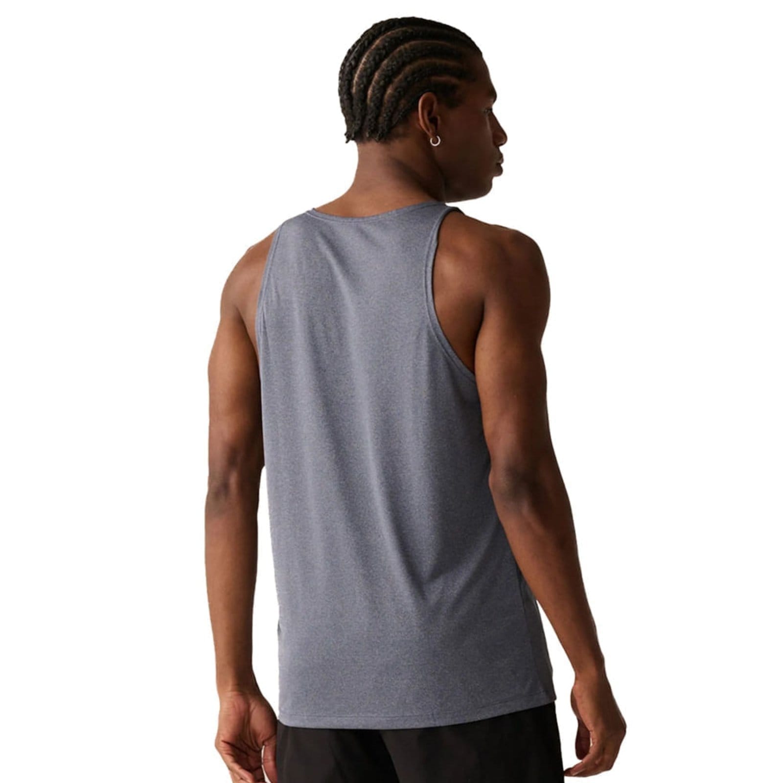 Regata Masculina Fila Sport Melange II Marinho Mescla - 2