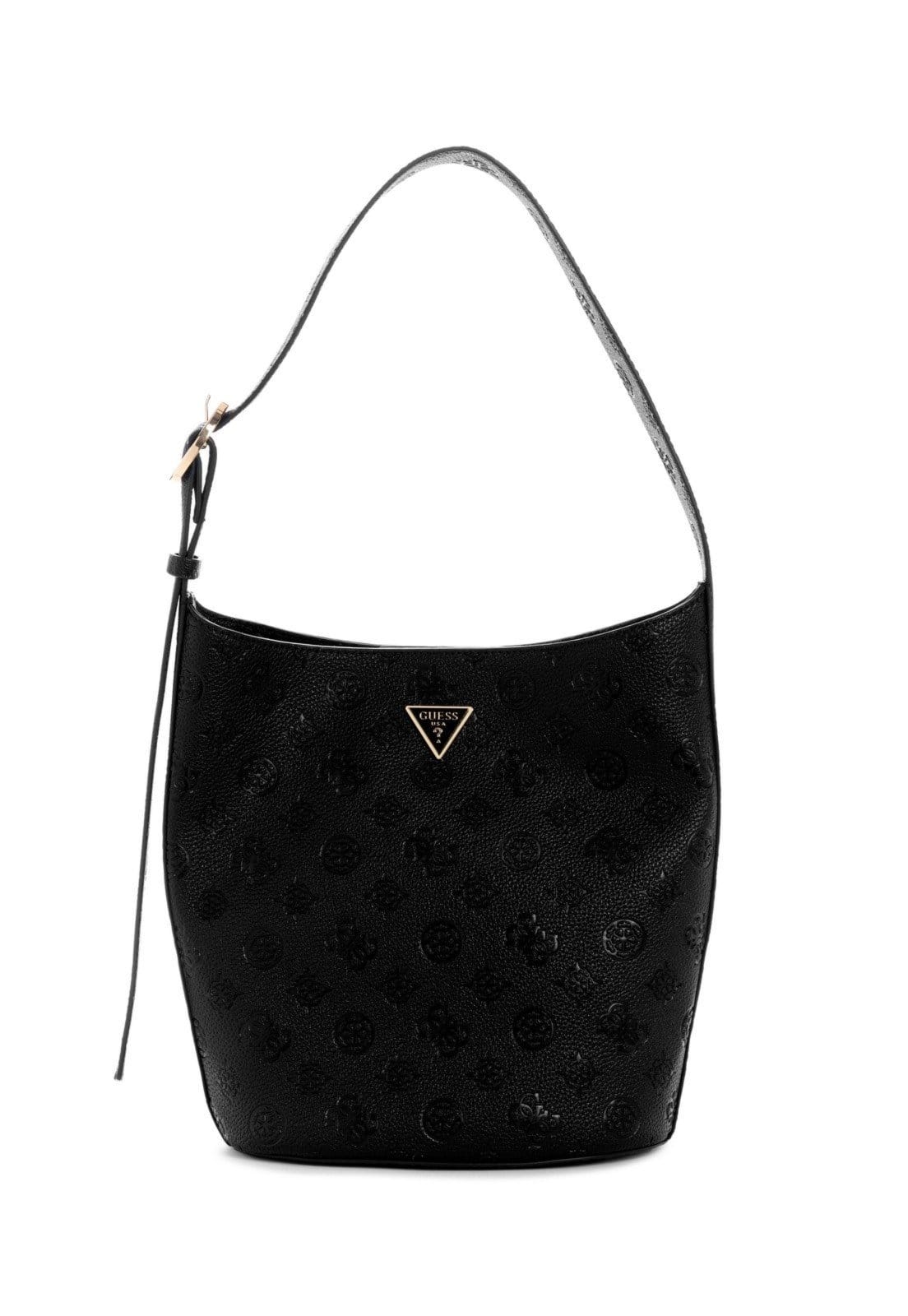 Vista 2 Bolsa Guess Cresidia Ii Bucket Guess preto