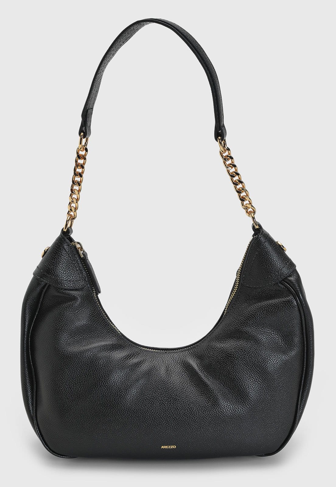 Bolsa Feminina Arezzo Média Alça Corrente Preta