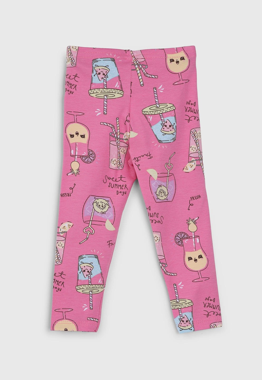 Vista 2 Calça Legging Elian Estampada Elian rosa