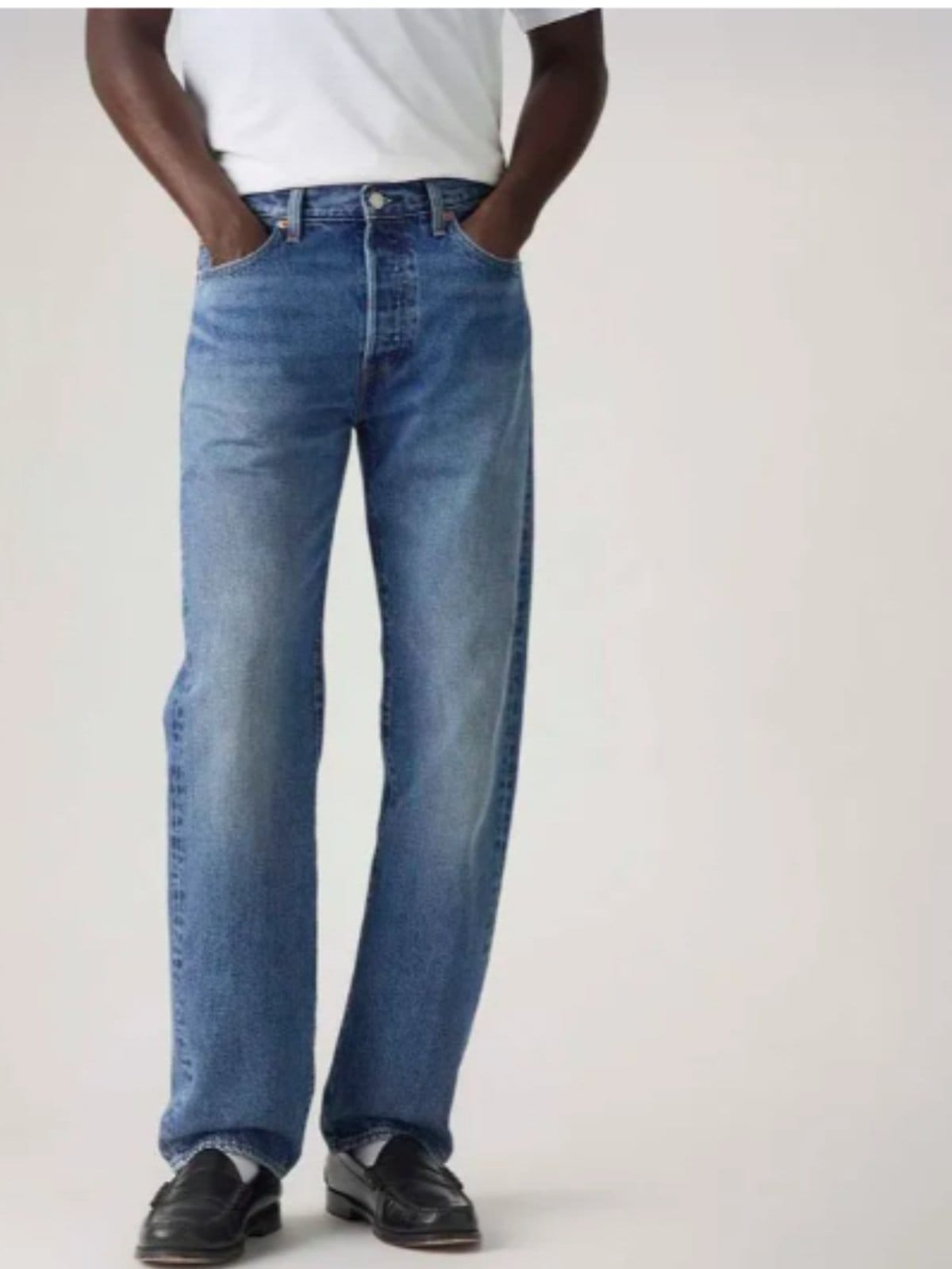 Calça Jeans Masculina Versatti Reta Tradicional Lavagem Claro Moscou B