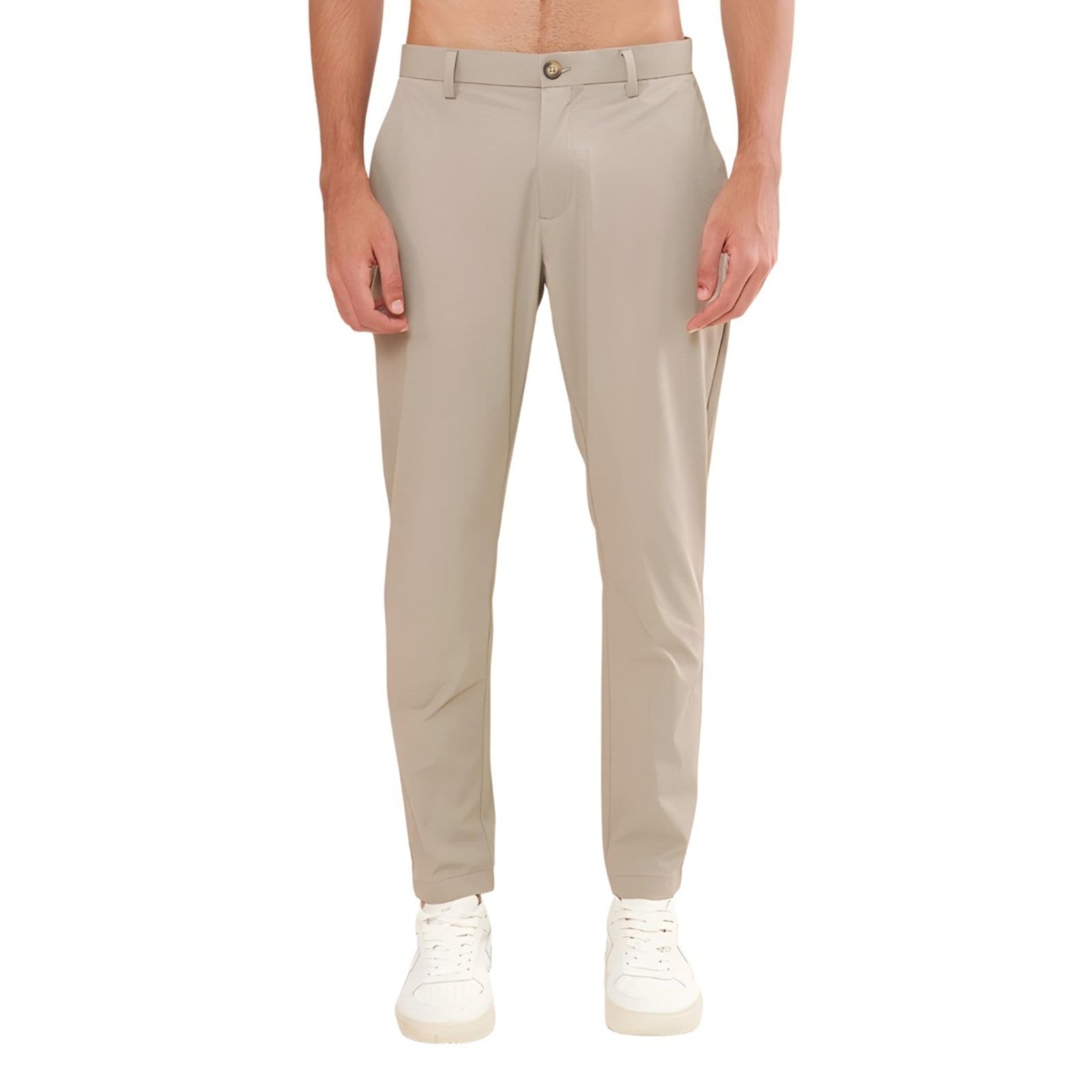 Vista 2 Calça Masculina New Chino Colcci bege