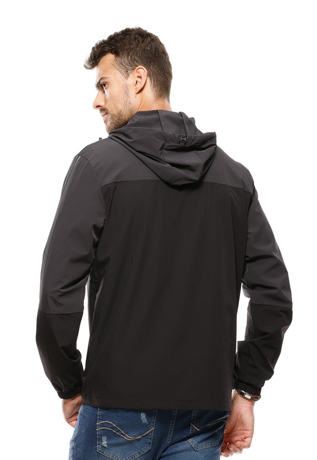 Vista 2 Jaqueta Corta Vento Elastano VLCS VLCS VIOLAÇÕES preto