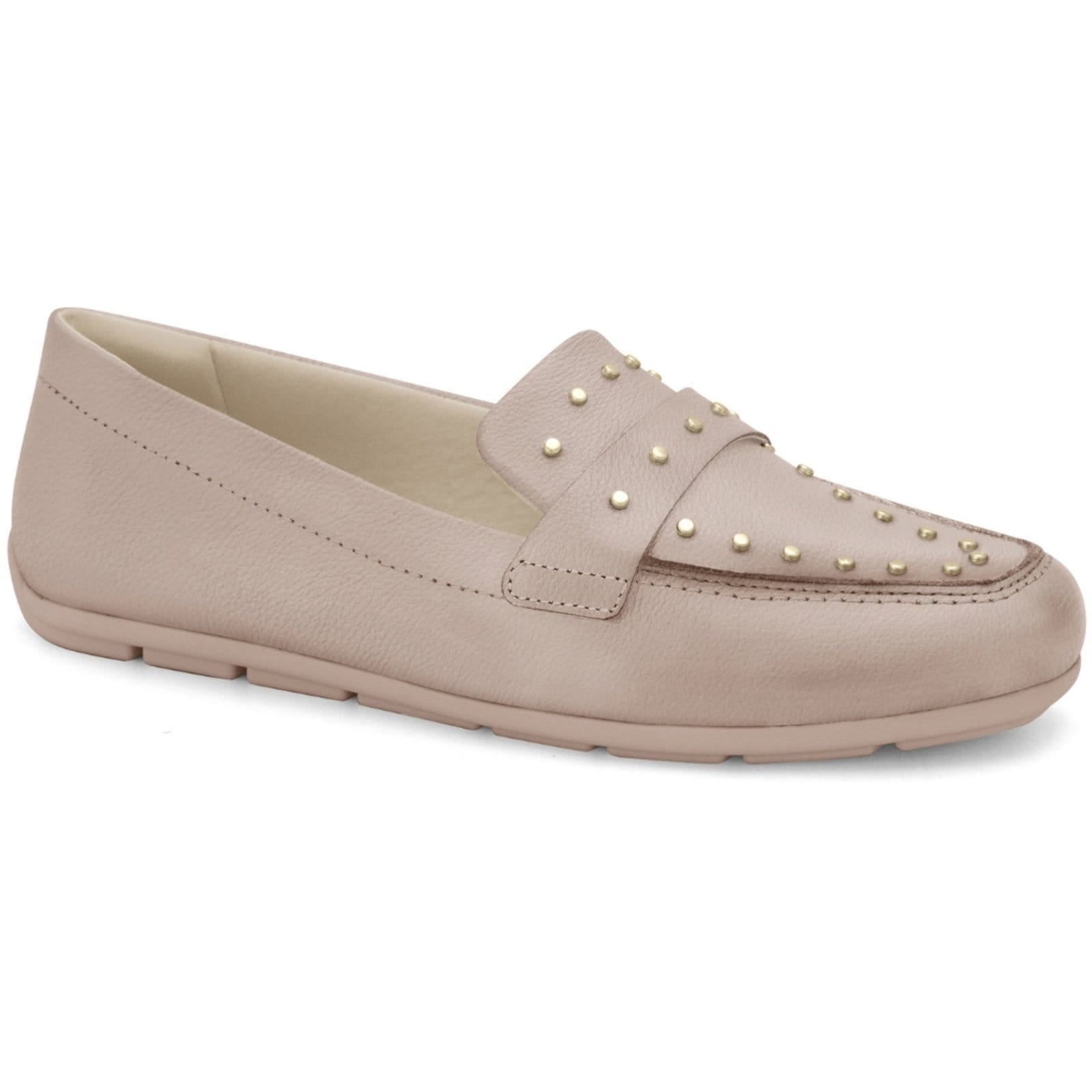 Mocassim Feminino Couro Taxas Comfortflex 2561303-4