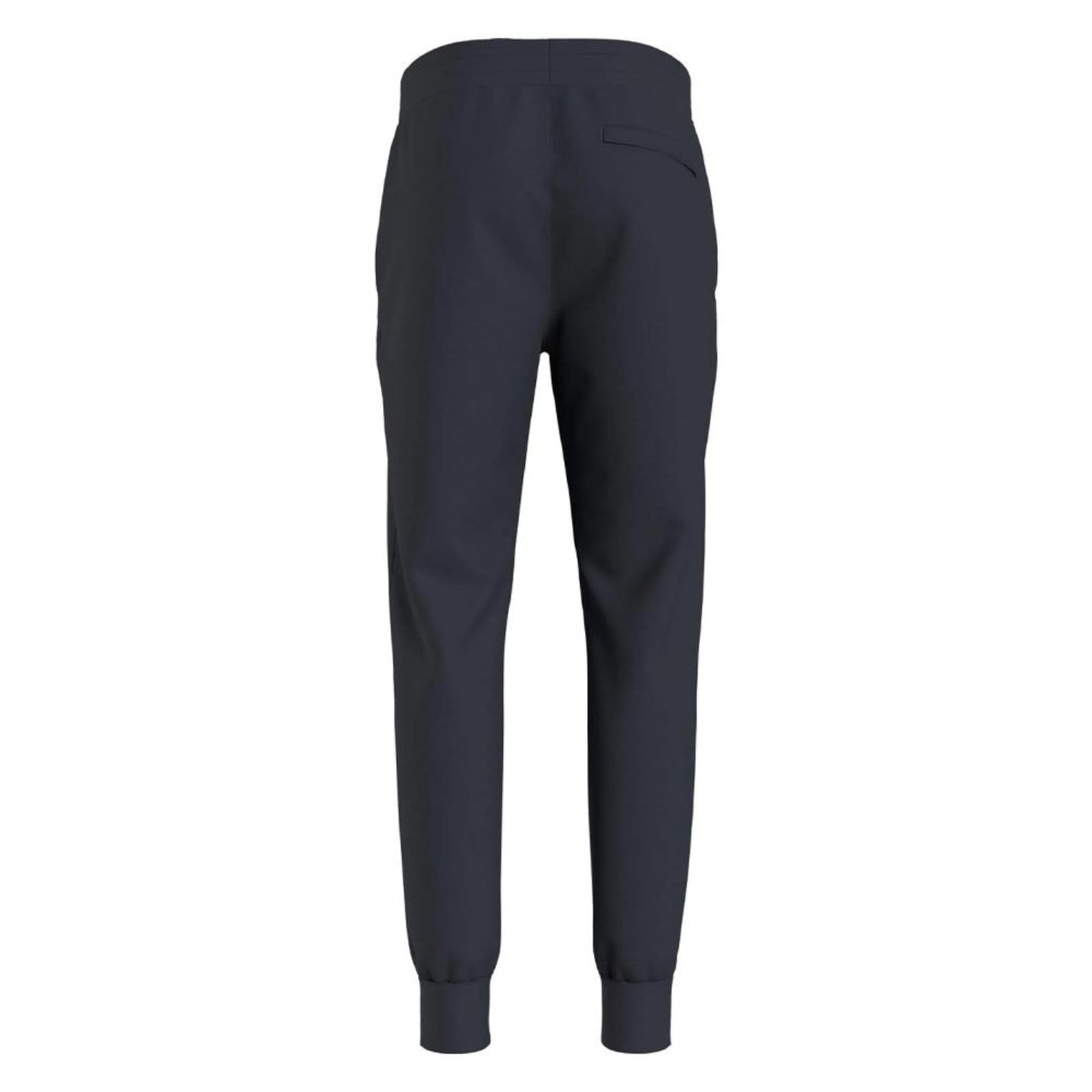 Vista 2 Calça Jogger Moletom Tommy Hilfiger Flag Sweatpant Marinho Tommy Hilfiger azul marinho