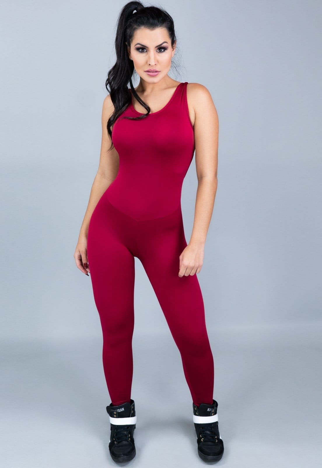 Macacão MVB Modas Longo Suplex Fitness