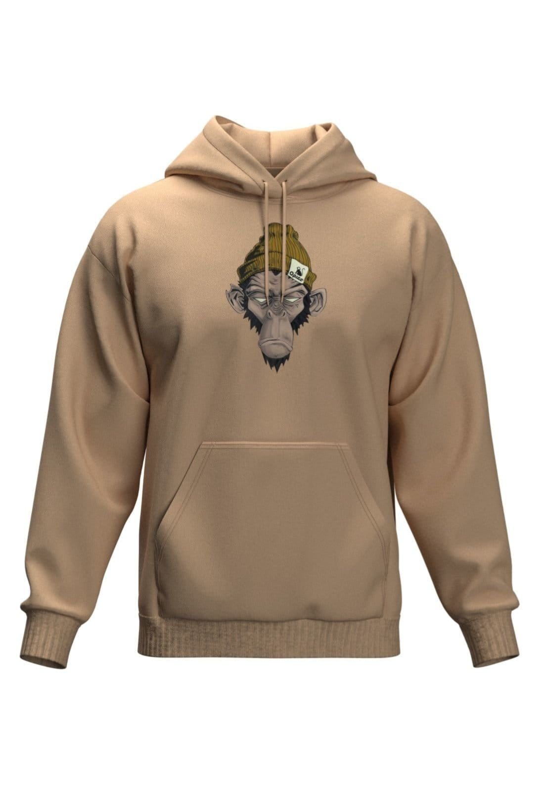 Moletom Forro Flanelado Estampado Com Capuz E Bolso Canguru Blusa De Frio