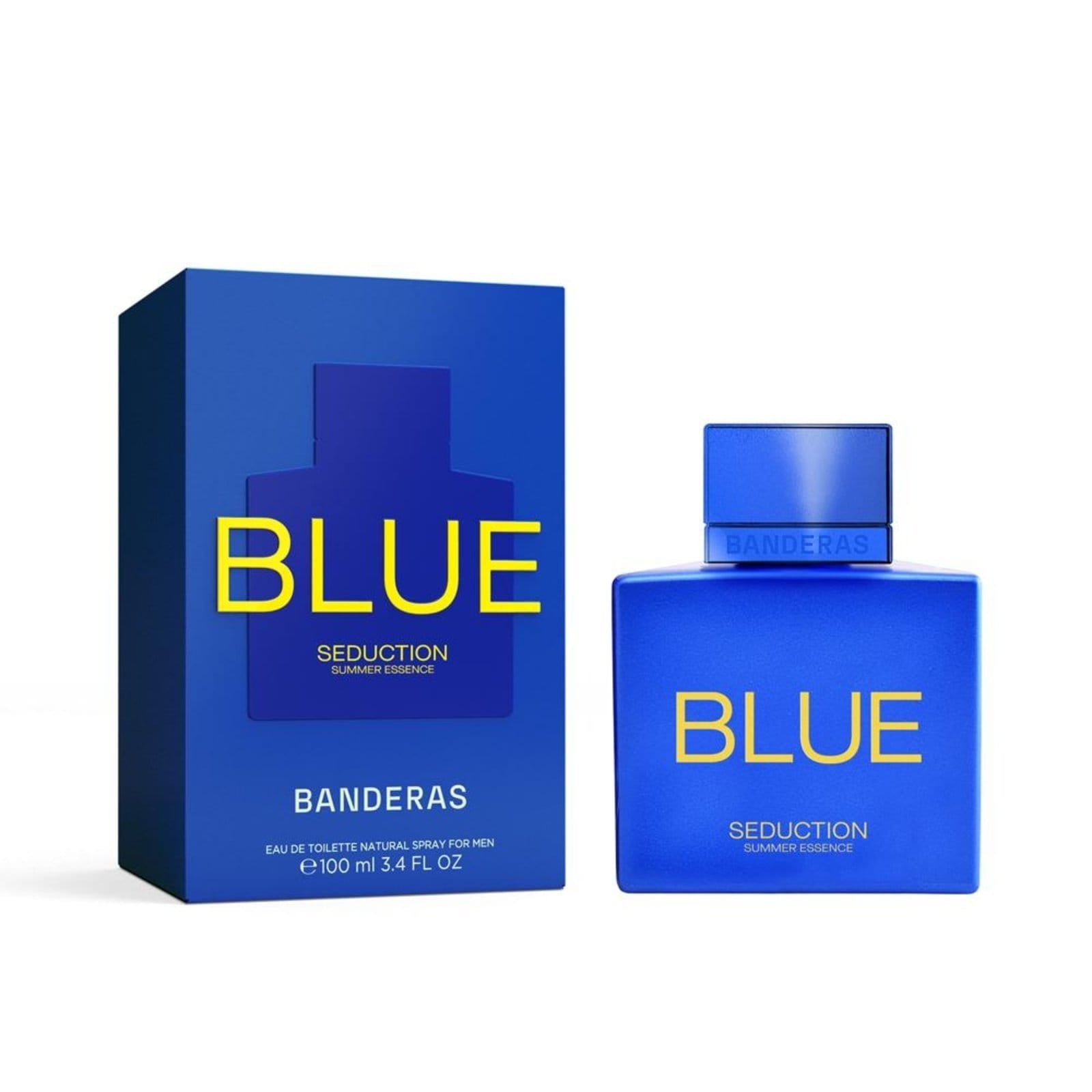 Vista 2 Banderas Blue Seduction Summer Essence Eau de Toilette Men Masculino 100ml Banderas incolor blue