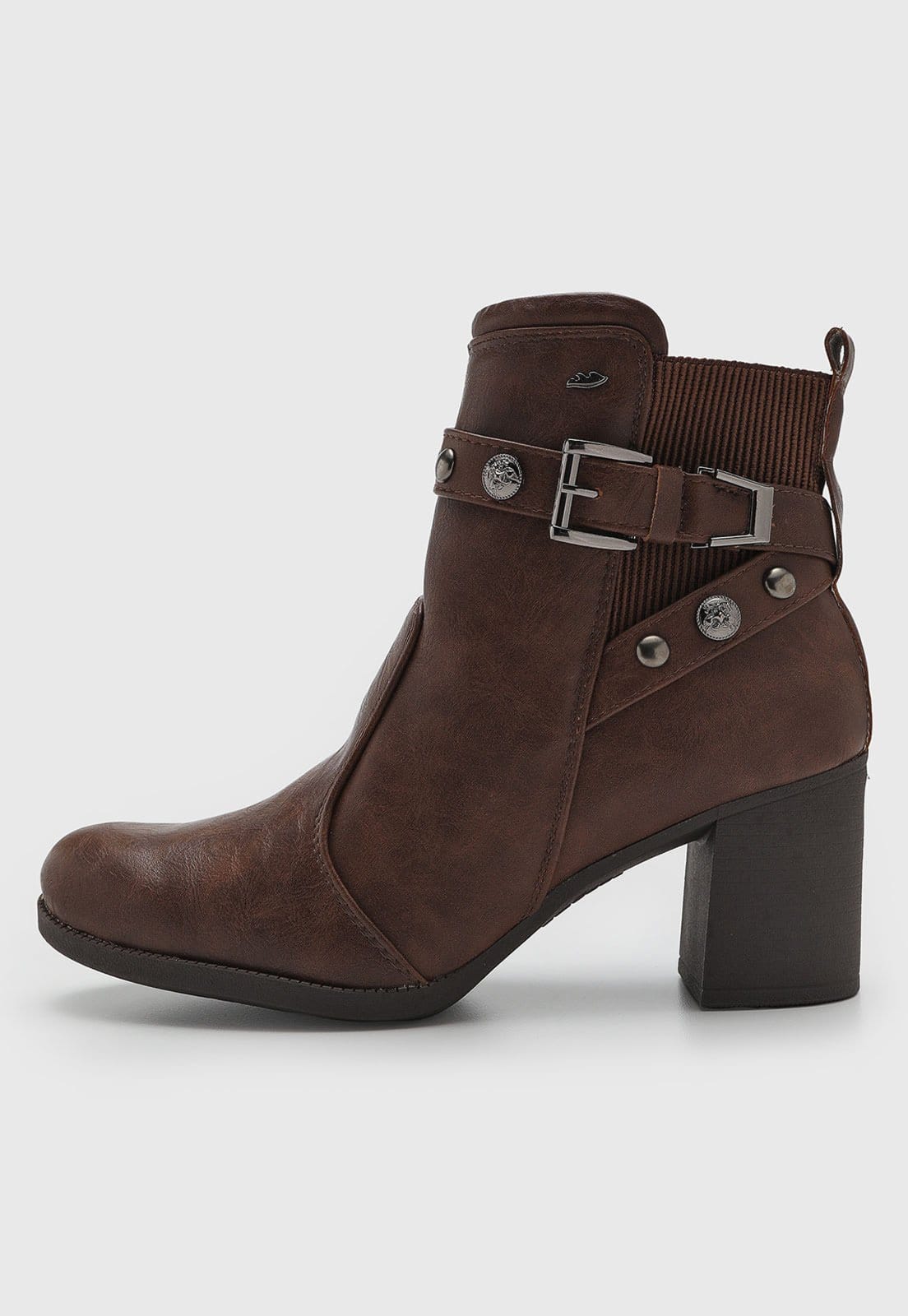 Vista principal Bota Feminina Dakota Salto Grosso Dakota marrom