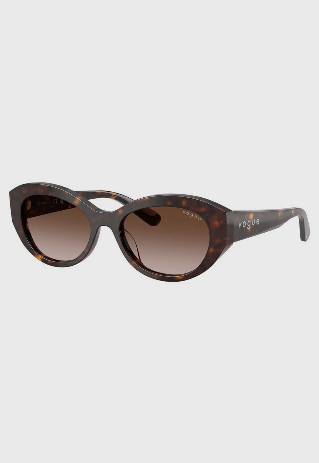 Óculos de Sol Feminino Vogue Cat Eye Tartaruga