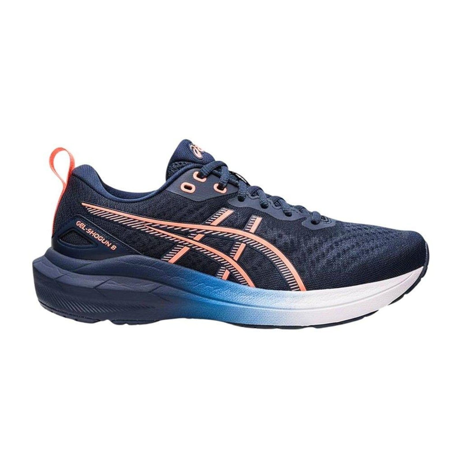 Tênis Asics Gel Shogun 8 Feminino Têxtil e Coral