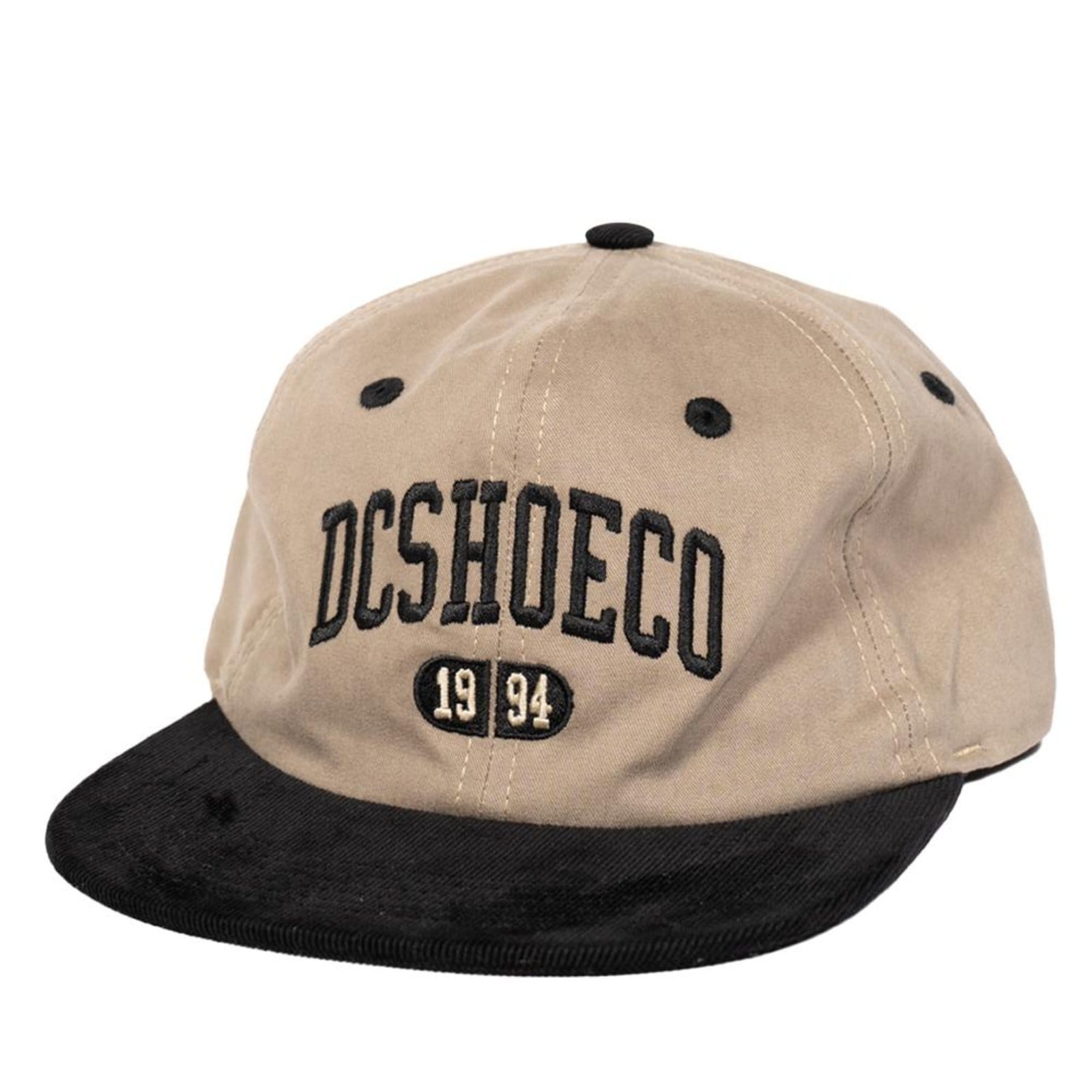 Boné DC Shoes Aba Reta Gymnasium Snapback SM25 CaquiPreto