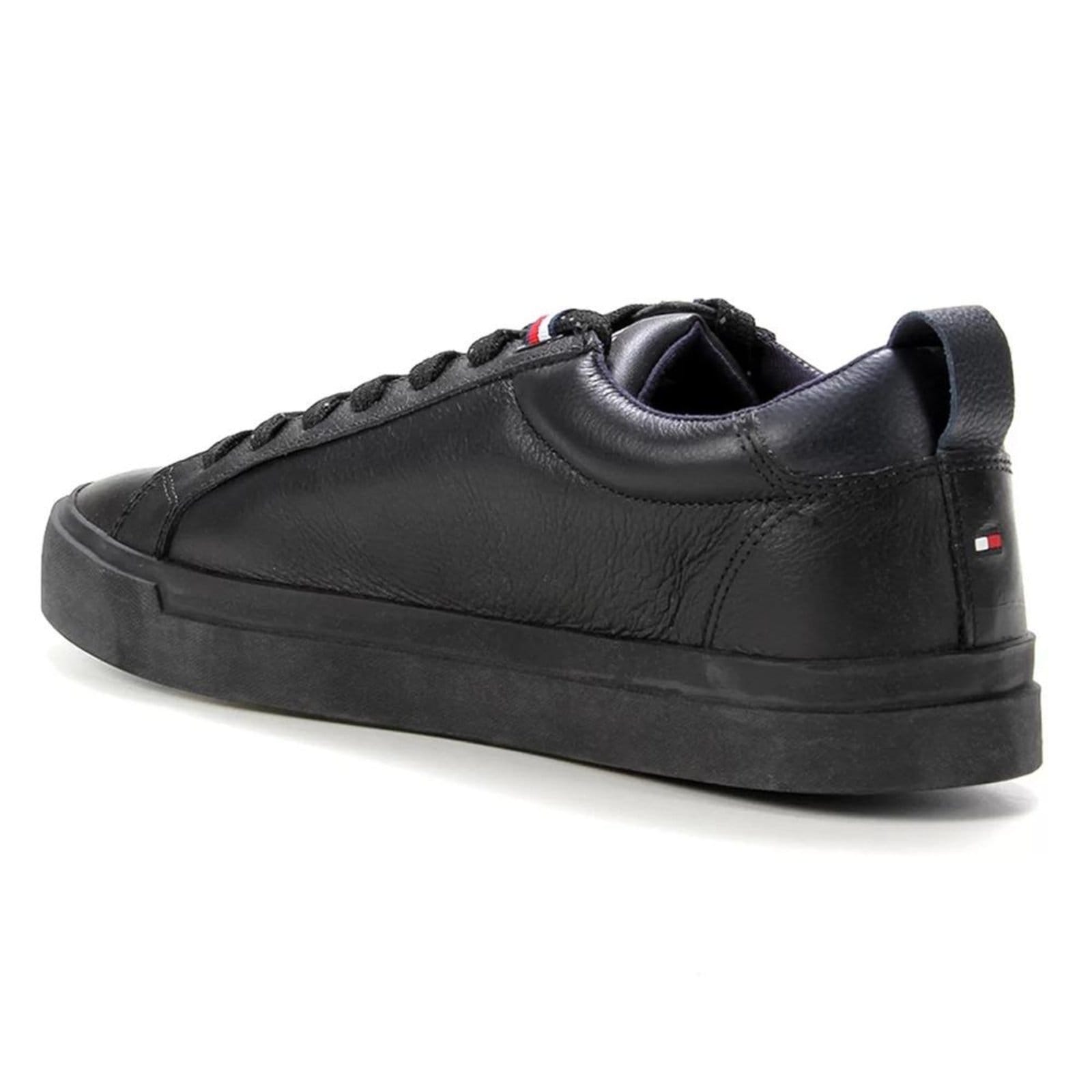 Vista 2 Tênis Tommy Hilfiger Dino 9A Masculino Black Tommy Hilfiger preto black