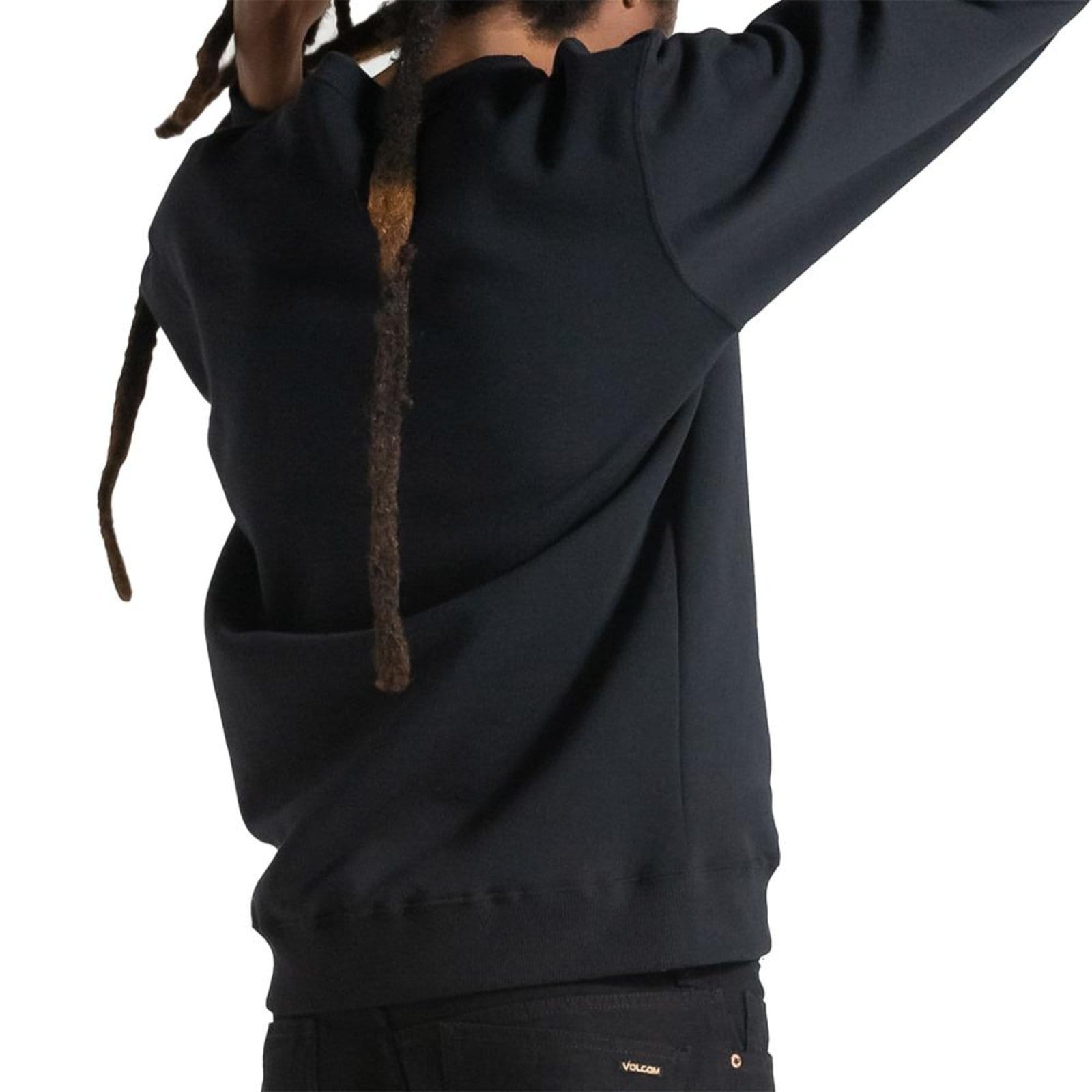 Vista 2 Moletom Volcom Careca Iconic Stone WT25 Masculina Volcom preto