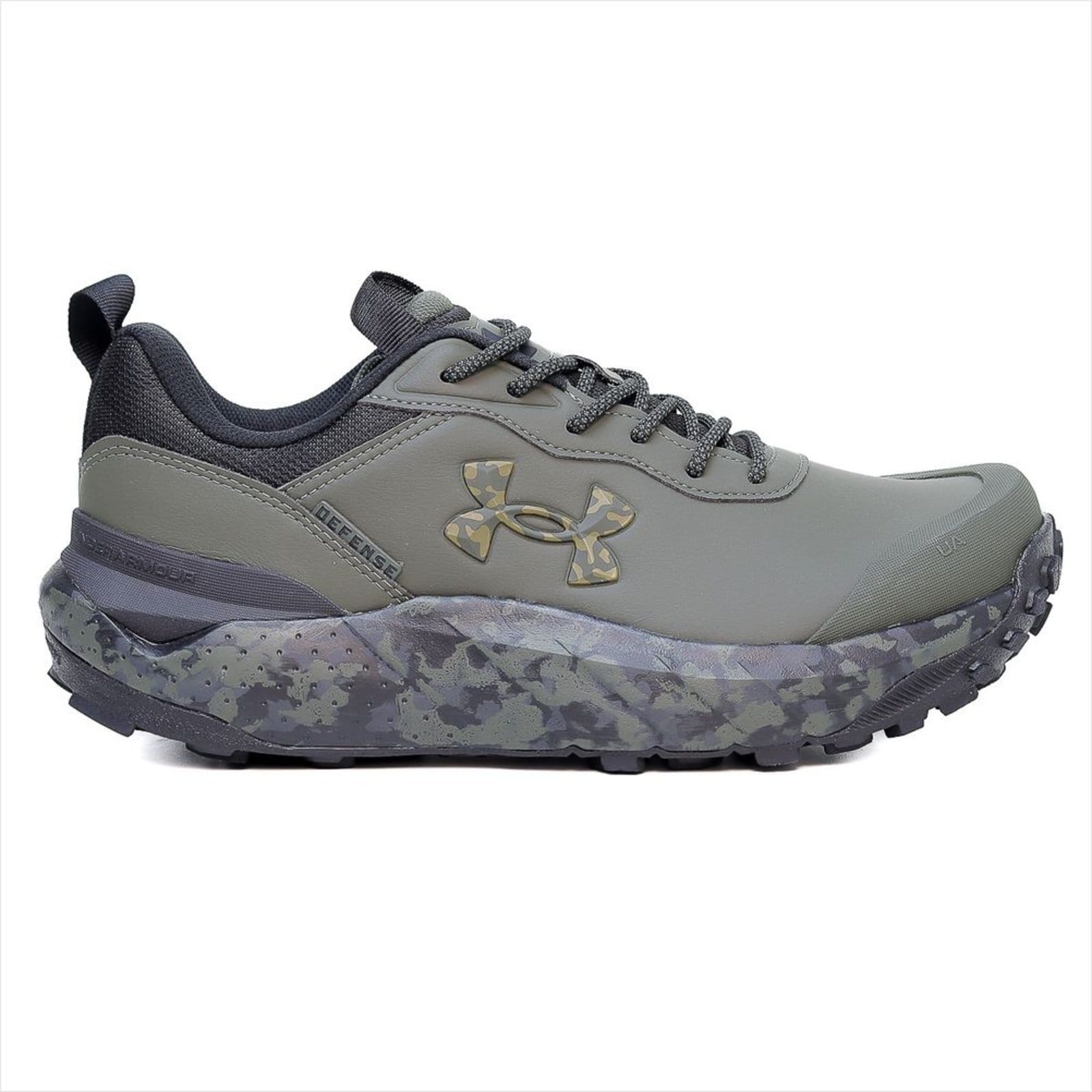 Vista principal Tênis de Trilha Masculino Under Armour Defense Low Under Armour verde