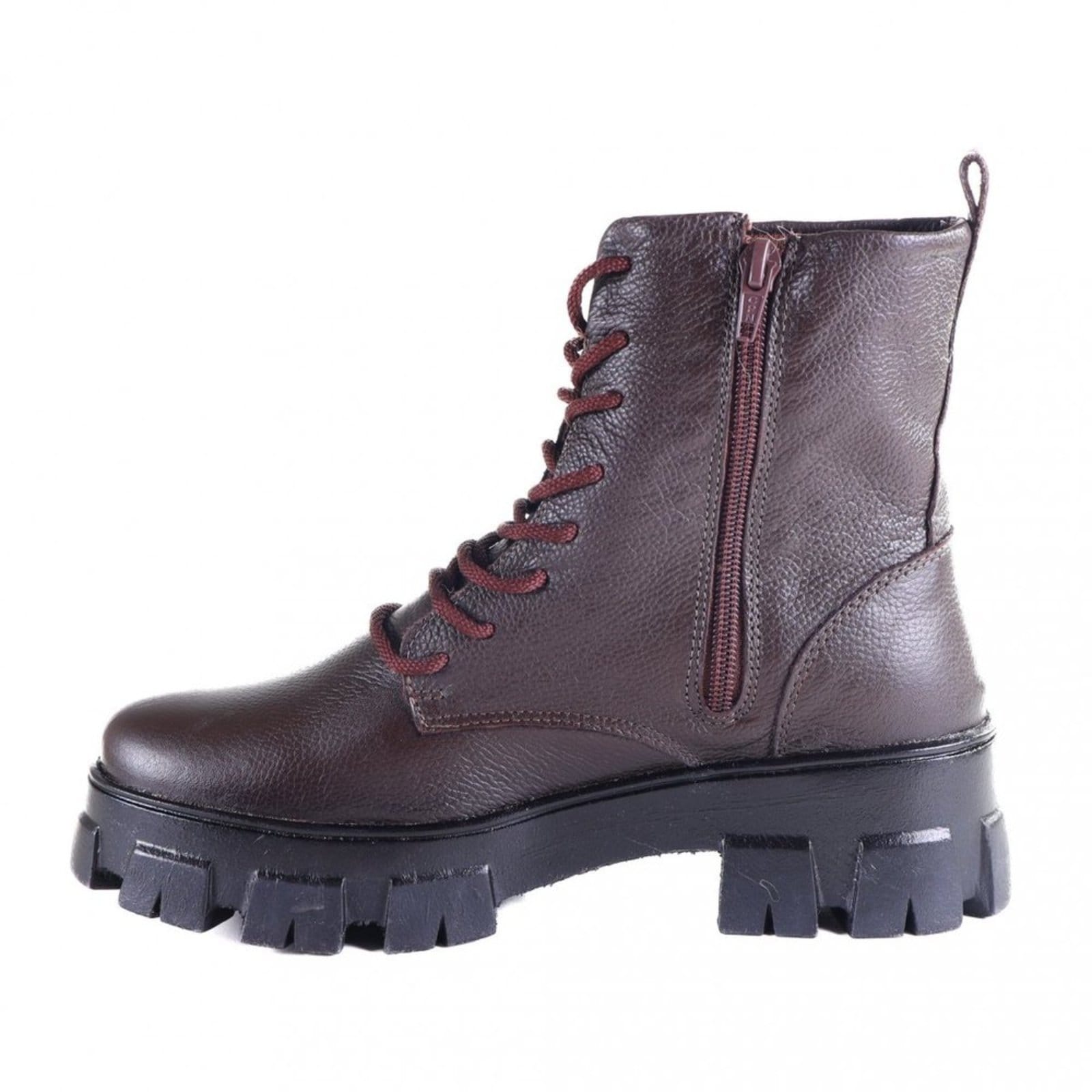 Vista 2 Coturno Feminino Zariff Casual 2511 Zariff Zariff marrom