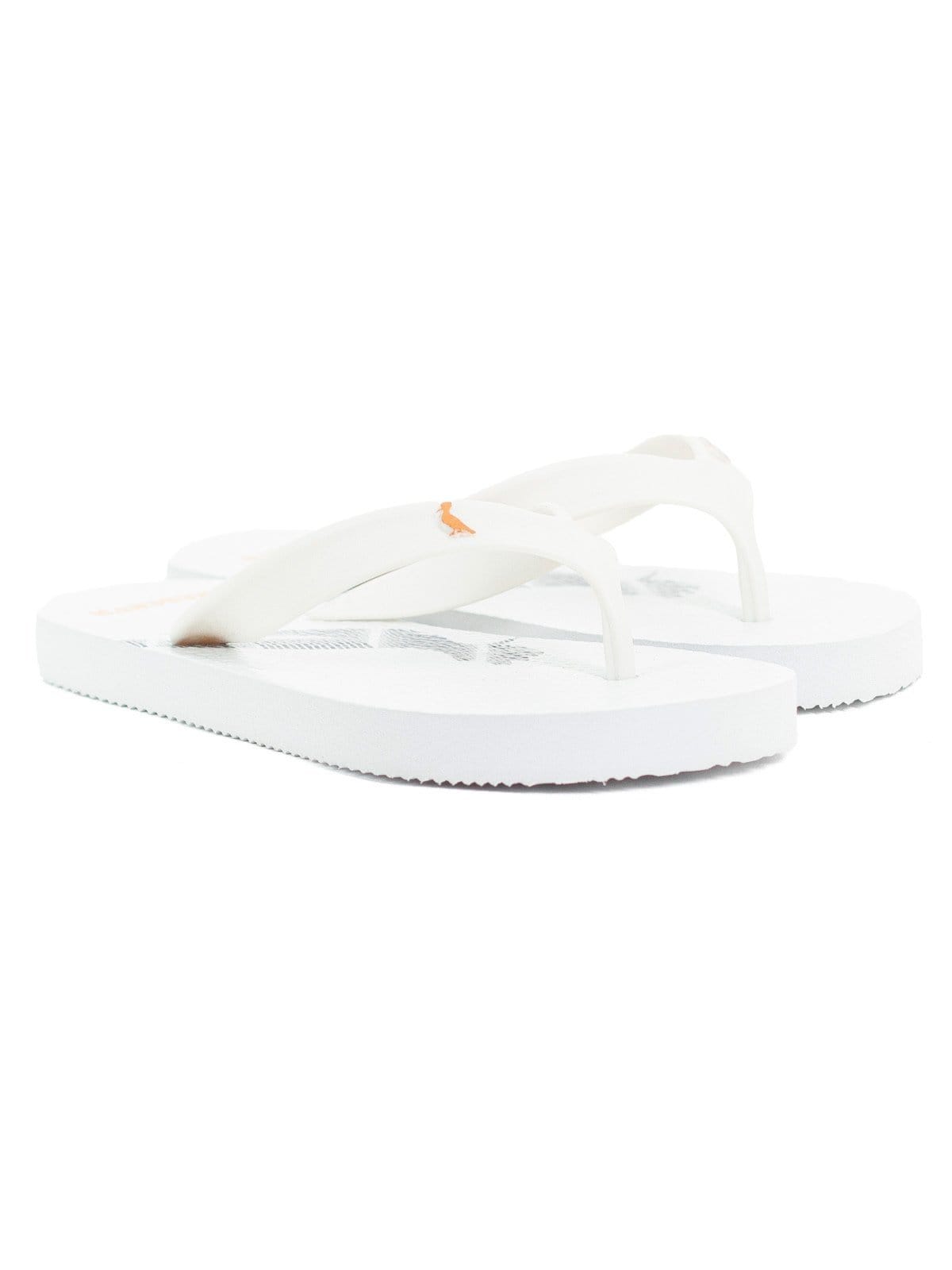 Vista 2 Chinelo Reserva Go Mini RSV Pica Pau Distortion Line Confortável RESERVA GO branco