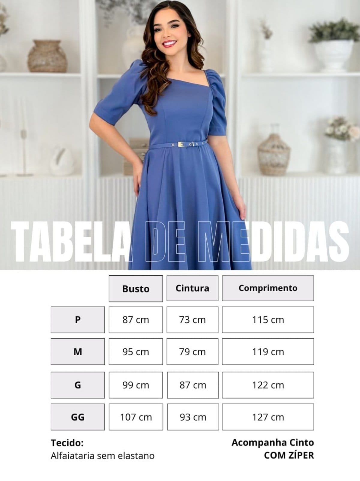 Vista 2 Vestido Midi Social Elegante Decote Quadrado Assimétrico de Festa Convidada Rosa Sarah Cristina Brand verde rosa