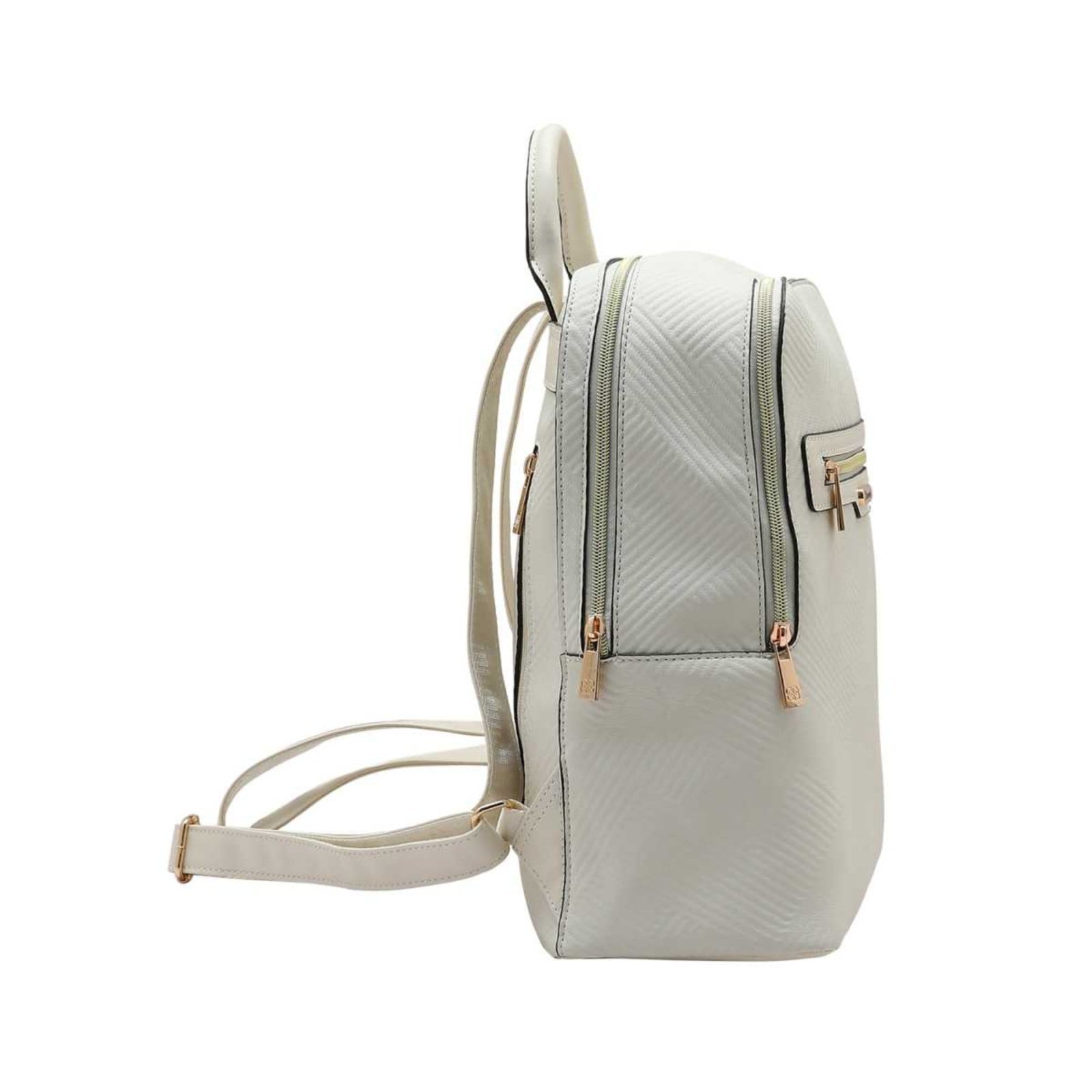 Vista 2 Mochila Feminina Chenson ClássicoSooft 8485308 Chenson nude