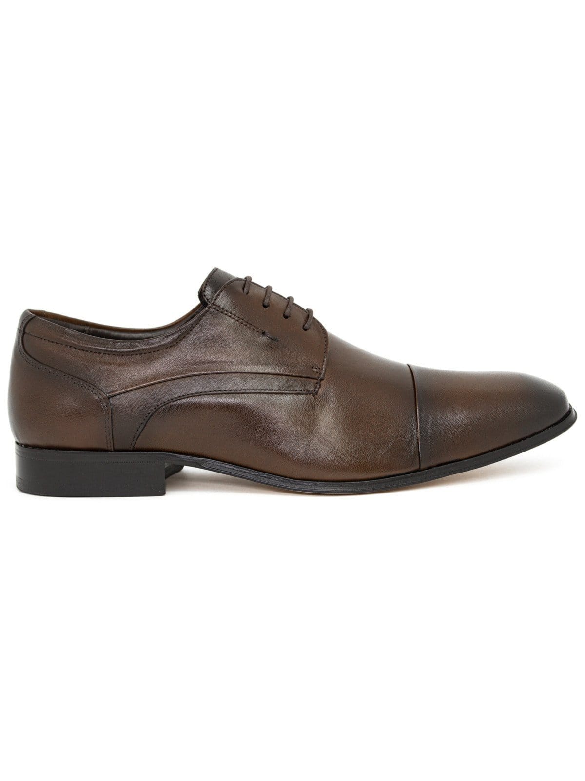 Sapato Social Masculino Jota Pe Di Caprio Couro Marrom Dark Brown