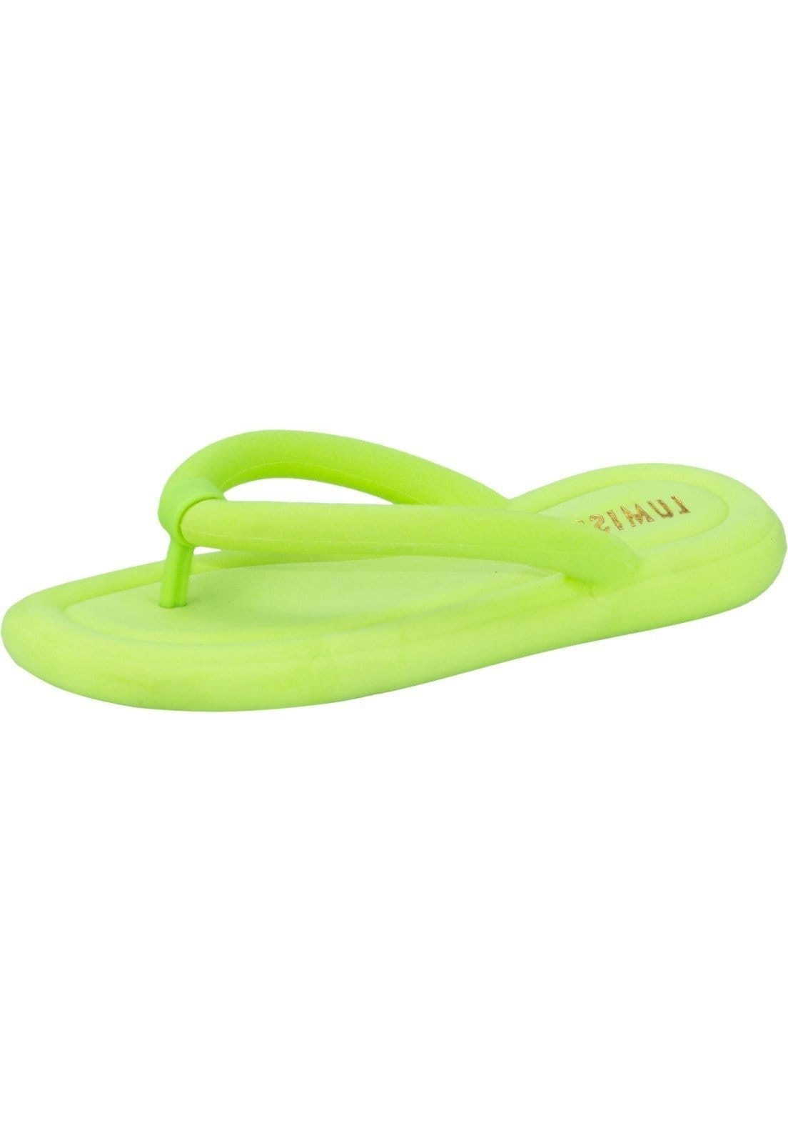 Chinelo Nuvem Lumiss Confortável Slide Macio Leve Lemon