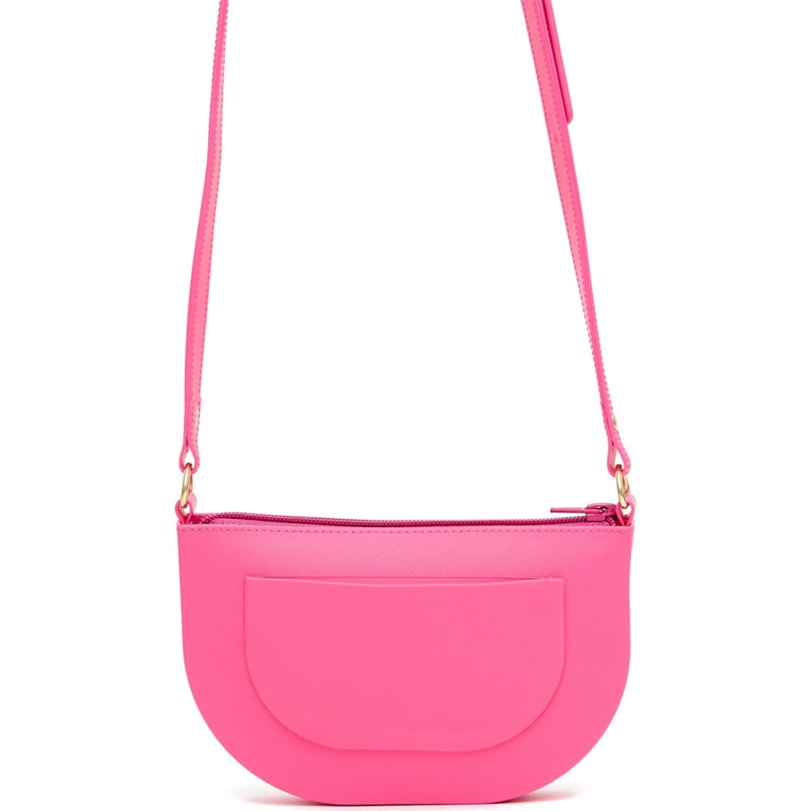 Vista 2 Bolsa Crossbody Easy Lança Perfume Logo Pr25 Feminino Easy Lança perfume rosa