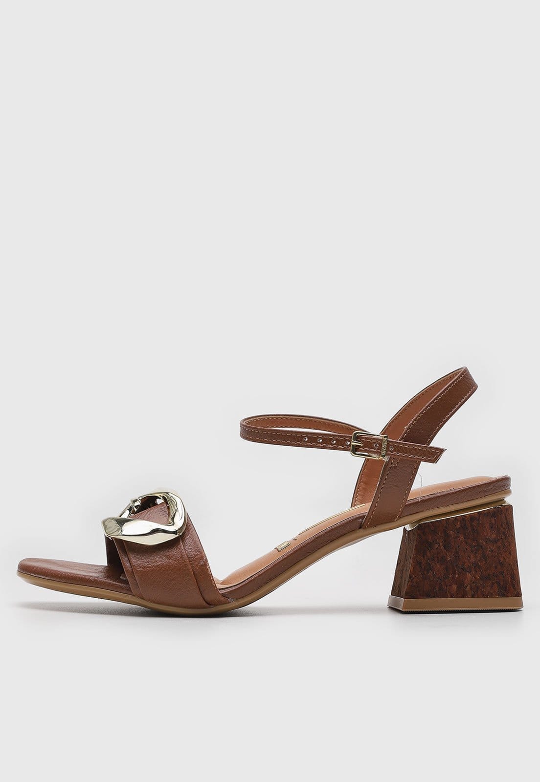 Sandália Feminina Vizzano Salto Bloco 6cm