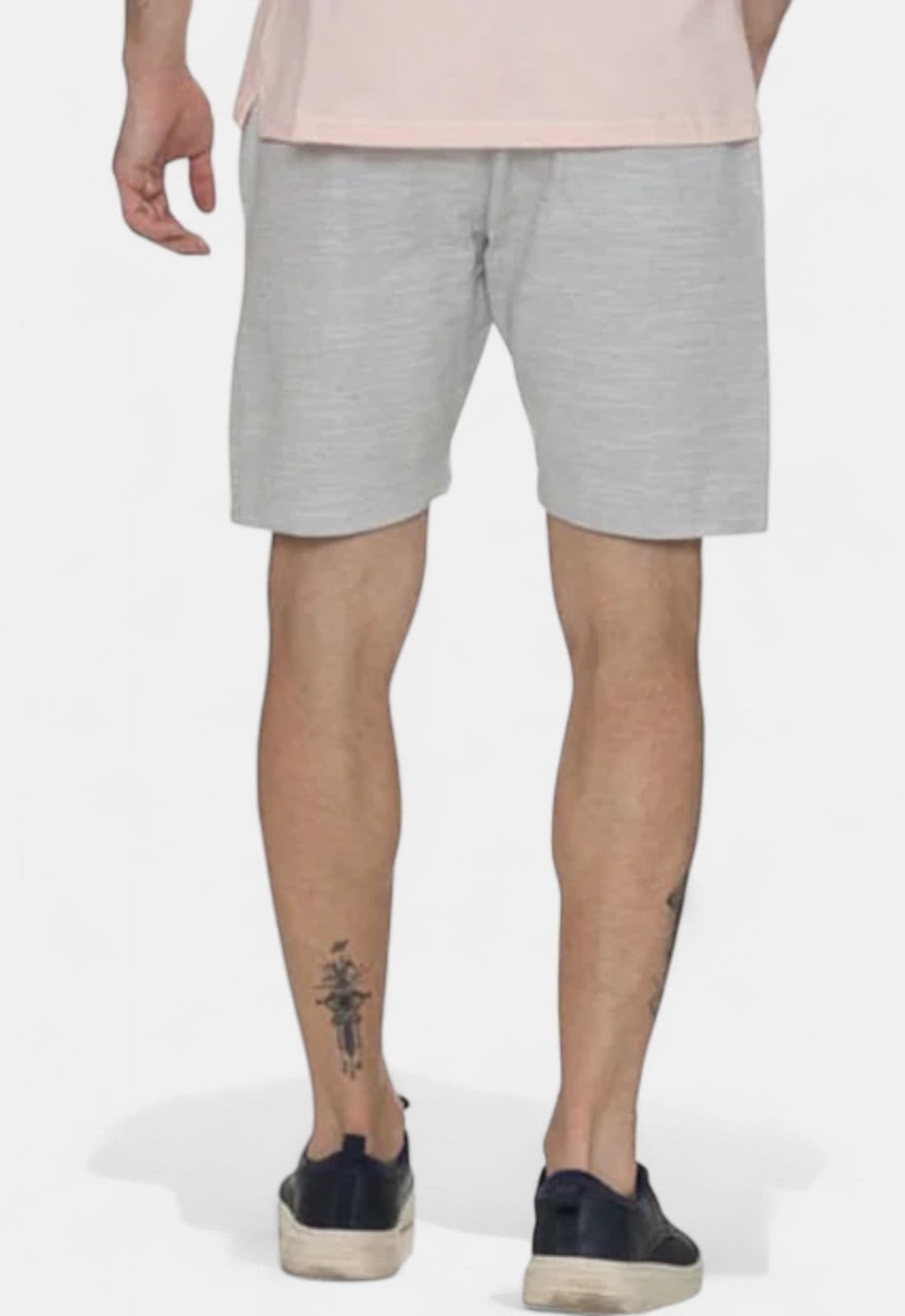 Vista 2 Shorts Areia Branca Yacht Listrado Areia Branca cinza