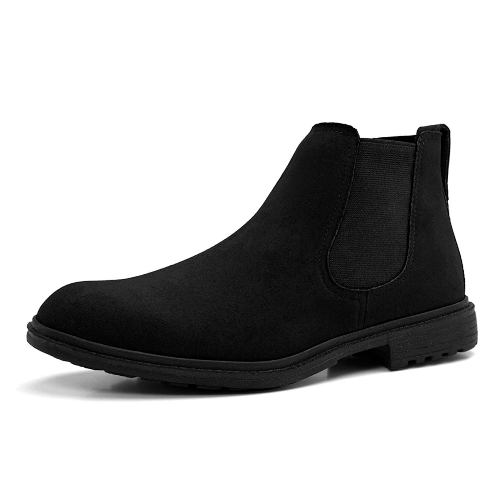 Vista 2 Bota Masculina Épico Casual Chelsea Country Camurça Kit Com Carteira ÉPICO CALÇADOS preto