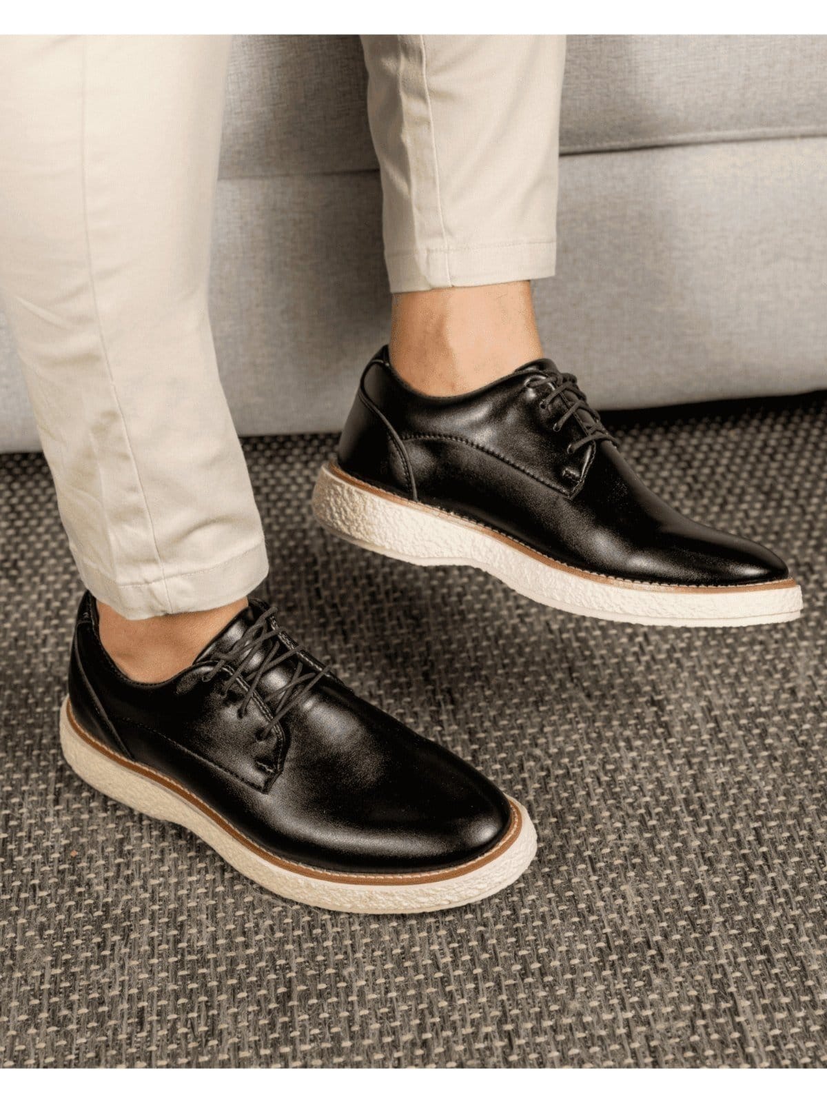 Sapato Social Masculino Oxford Giovanni Casual Confort Adultos Festas Casamento Formatura Igreja