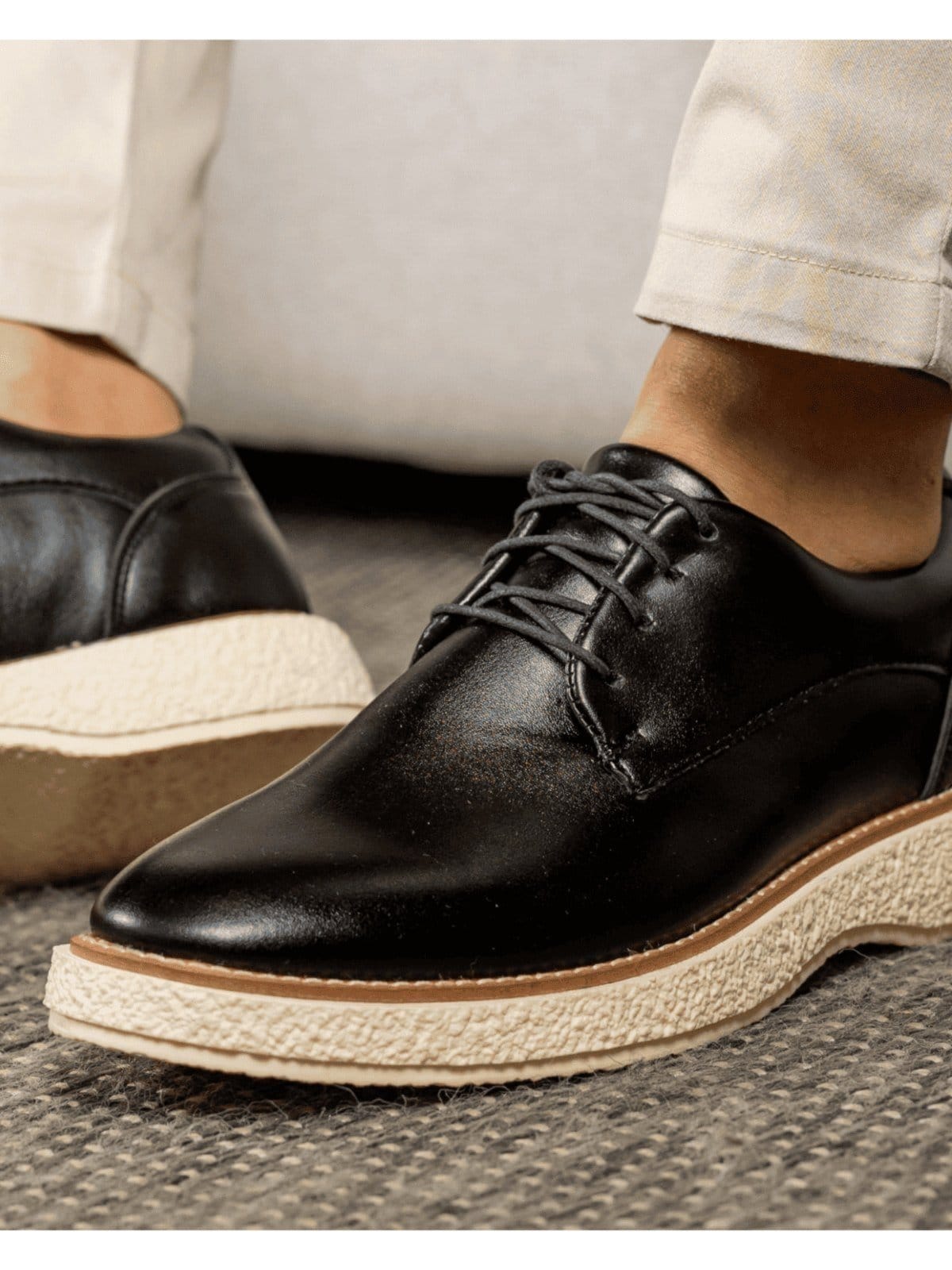 Sapato Social Masculino Oxford Giovanni Casual Confort Adultos Festas Casamento Formatura Igreja - 2