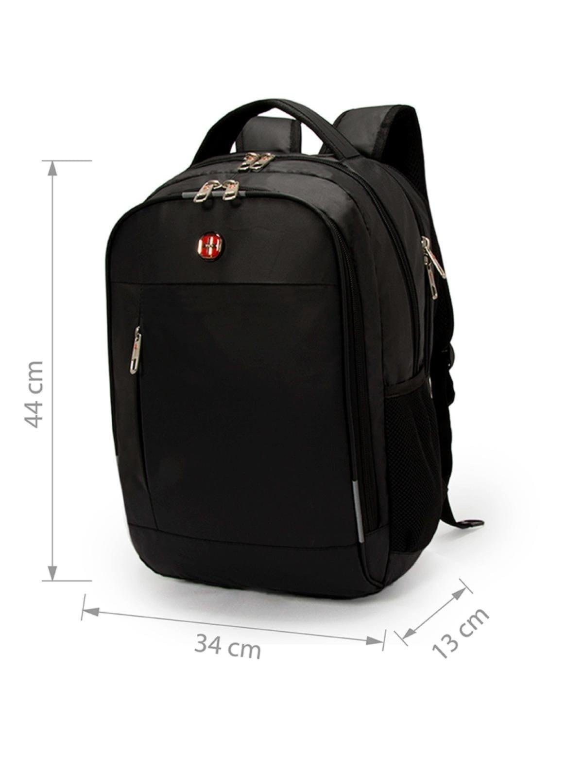 Vista 2 Mochila Masculina Bolsa Notebook Executiva PRETA Crossgear preto