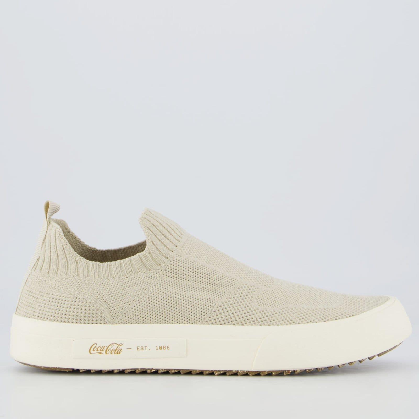 Tênis Coca Cola Stamp Capri Feminino Off White