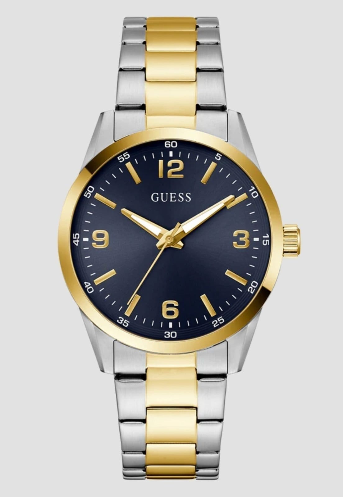 Relógio Guess Sport Aço Dourado e