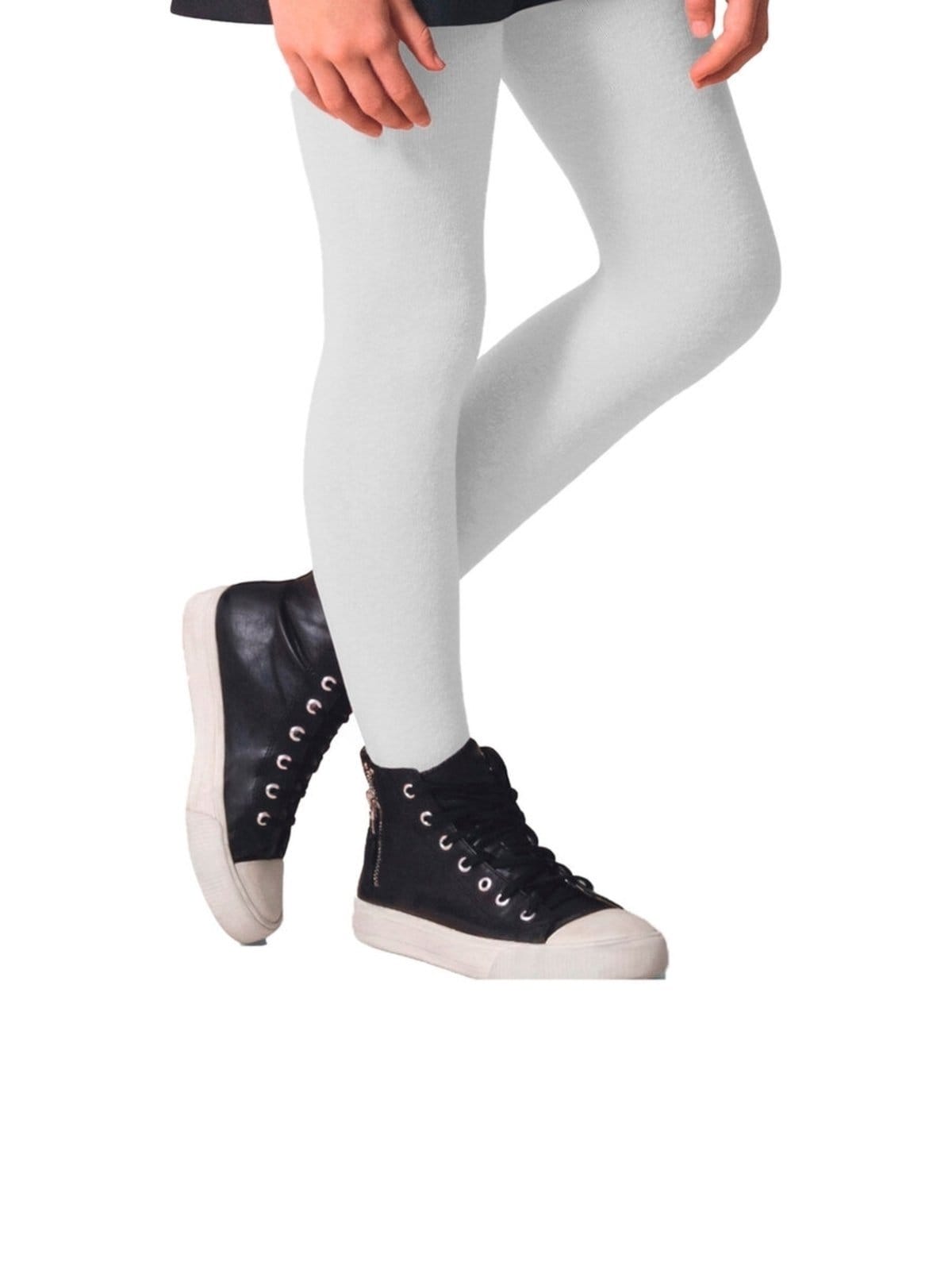 Vista 2 Kit com 3 Meias Calças Fio 80 Opaca Selene SELENE preto