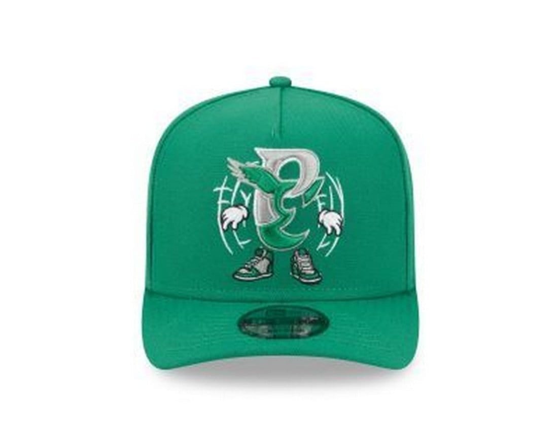 Vista 2 Boné New Era 9FIFTY A-FRAME Philadelphia Eagles NFL new era verde