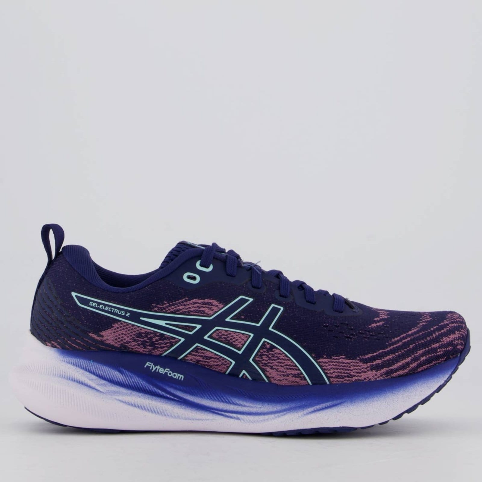 Vista principal Tênis Asics Gel Electrus 2 Feminino Marinho ASICS azul marinho