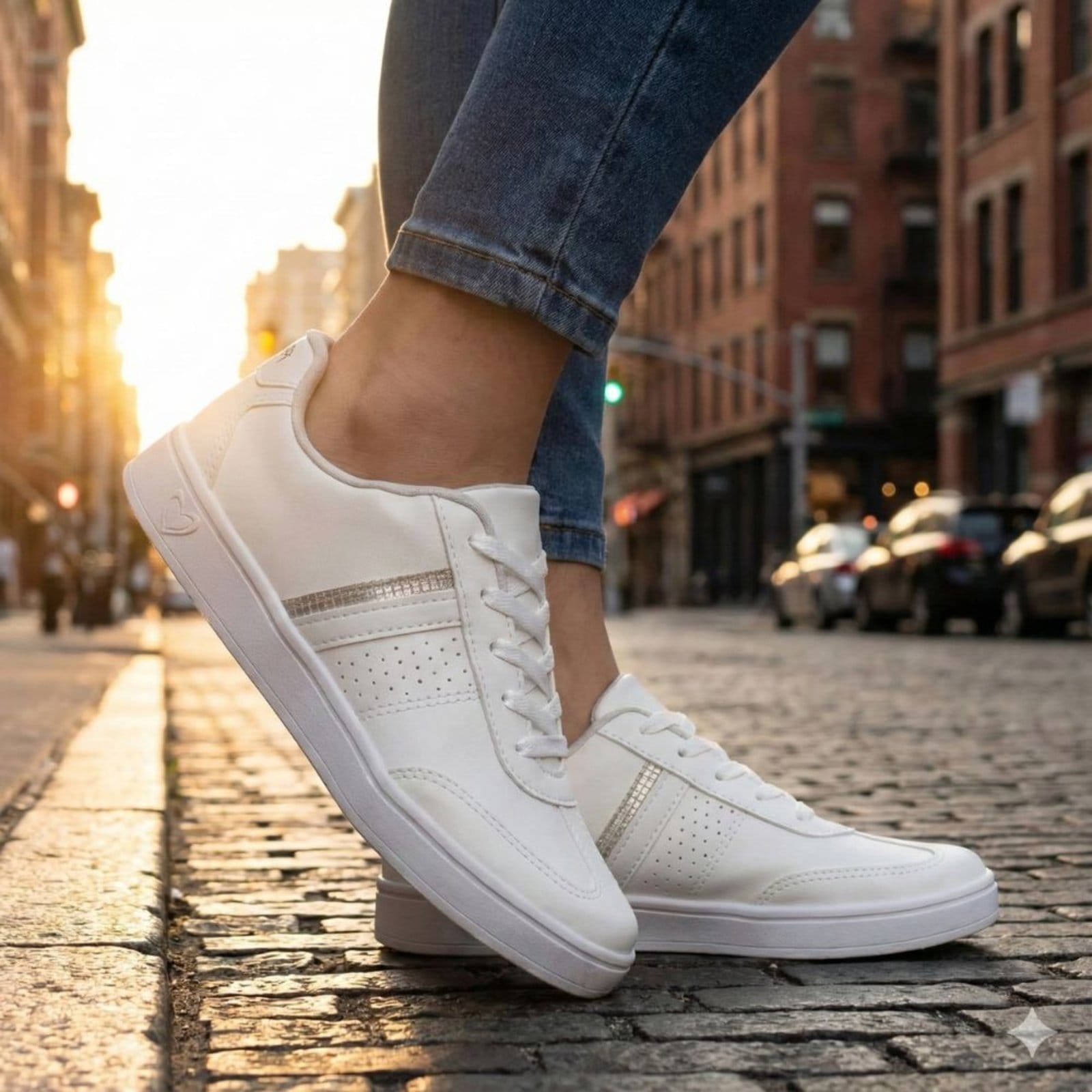 Tênis Feminino Mississipi Napa Prata