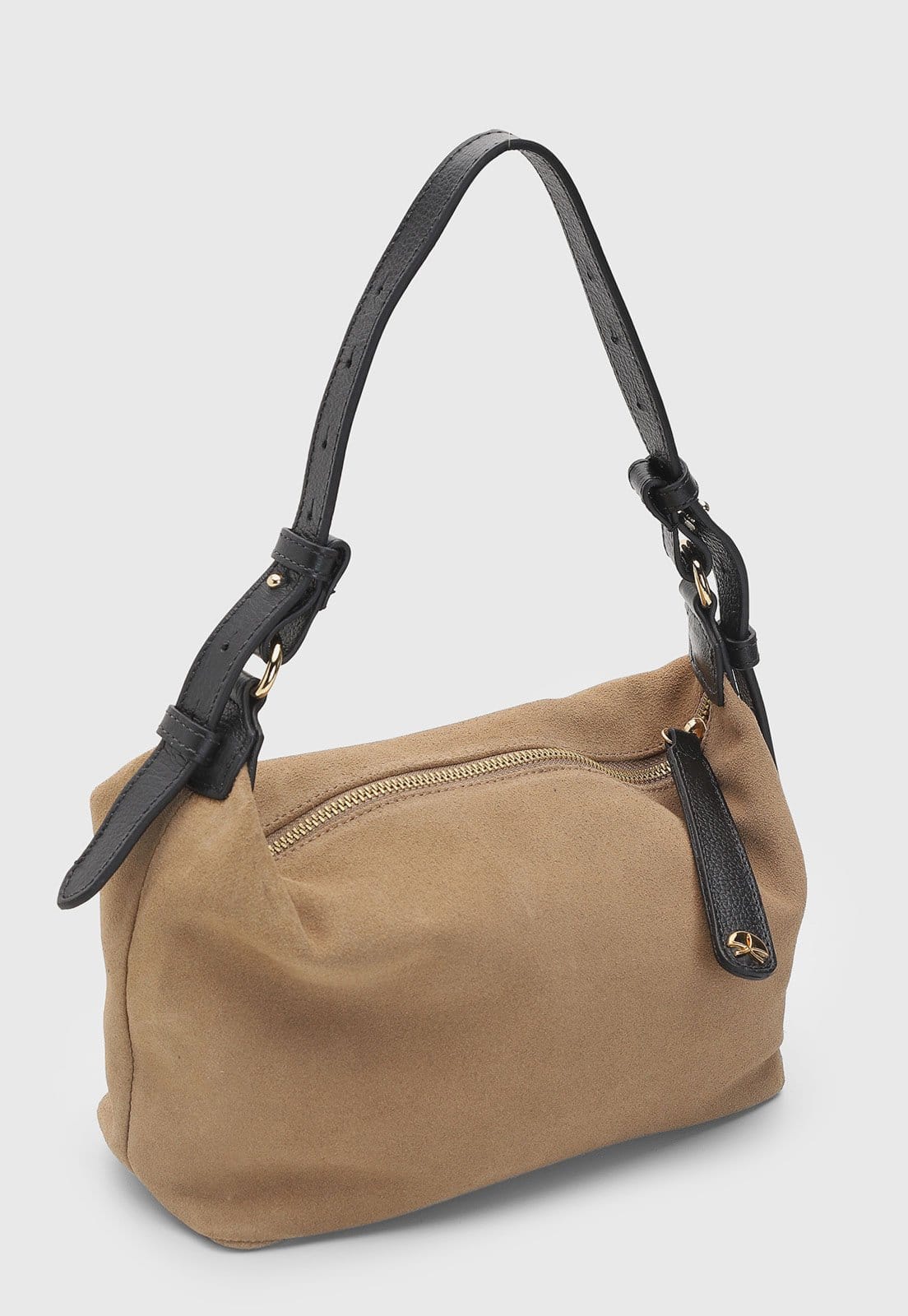 Vista 2 Bolsa Feminina Luiza Barcelos Estruturada Luiza Barcelos bege