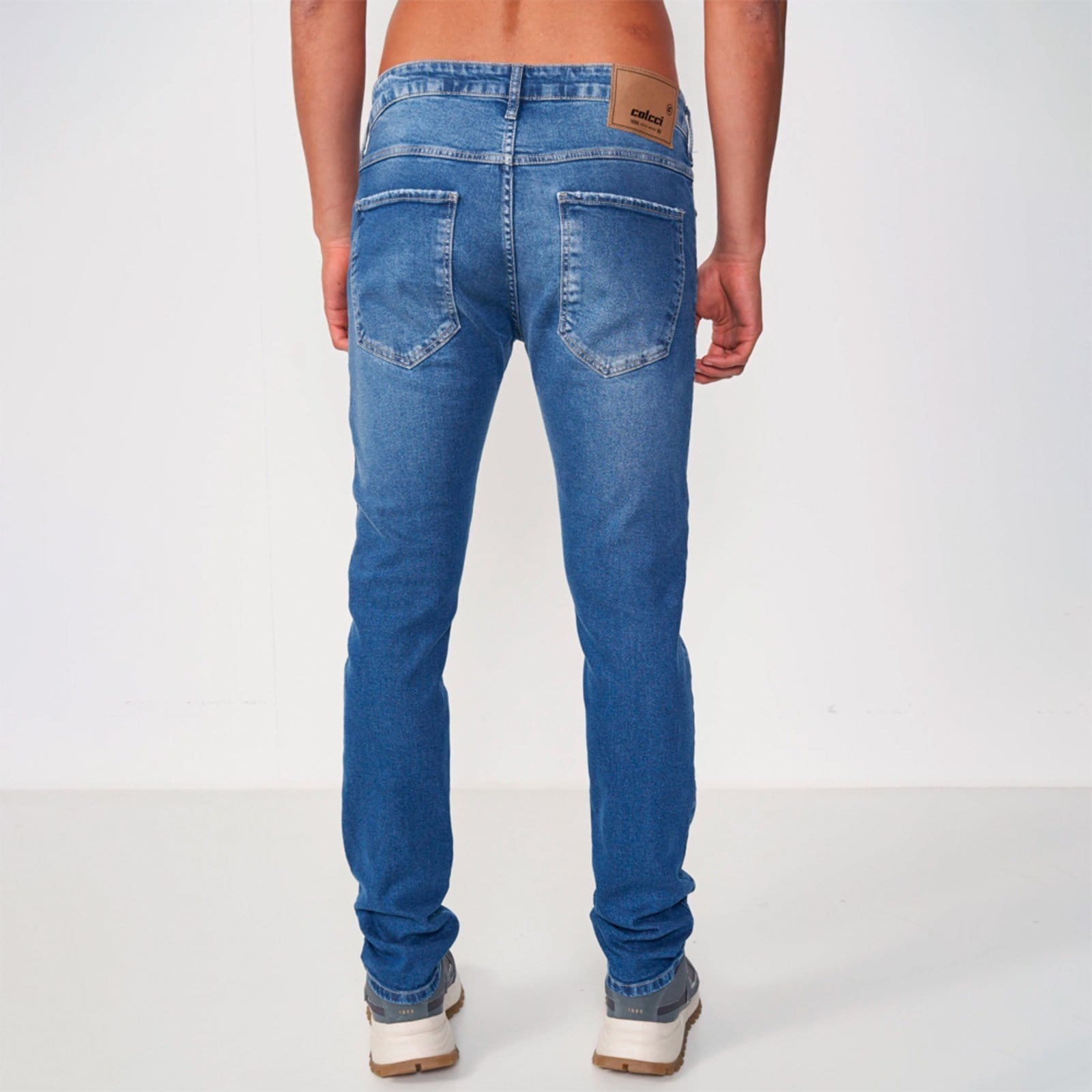 Vista 2 Calça Jeans Colcci Felipe In25 Masculino Colcci azul