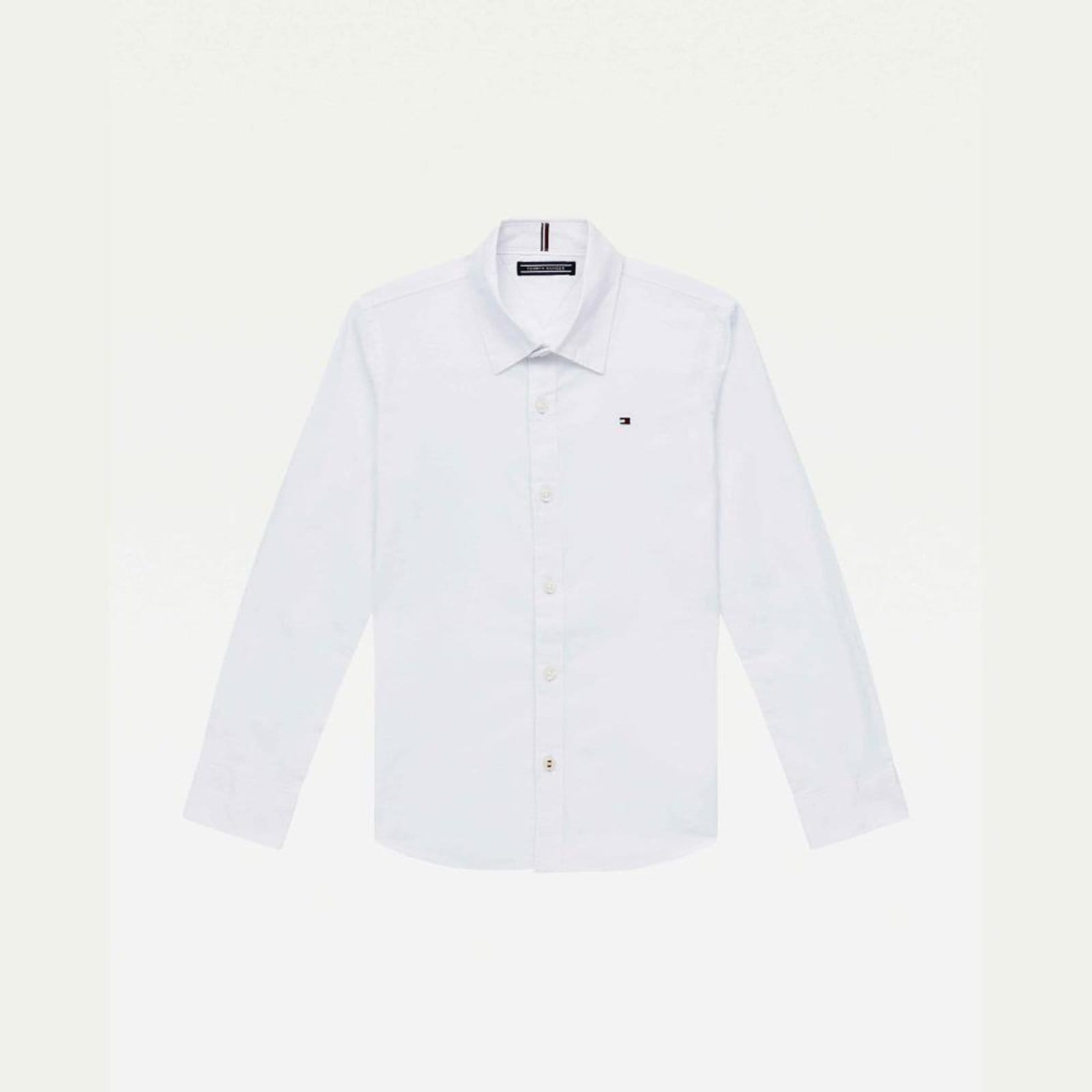 Vista principal Camisa Popeline Tommy Hilfiger-3 Tommy Hilfiger branco