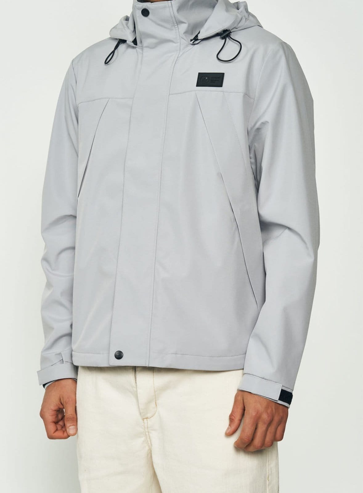 Jaqueta Capuz Tecido Liso Colcci