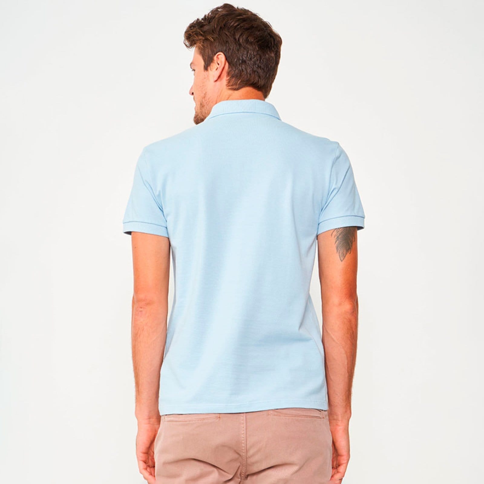 Vista 2 Camisa Polo Colcci Classic Pr26 Skey Masculino Colcci azul