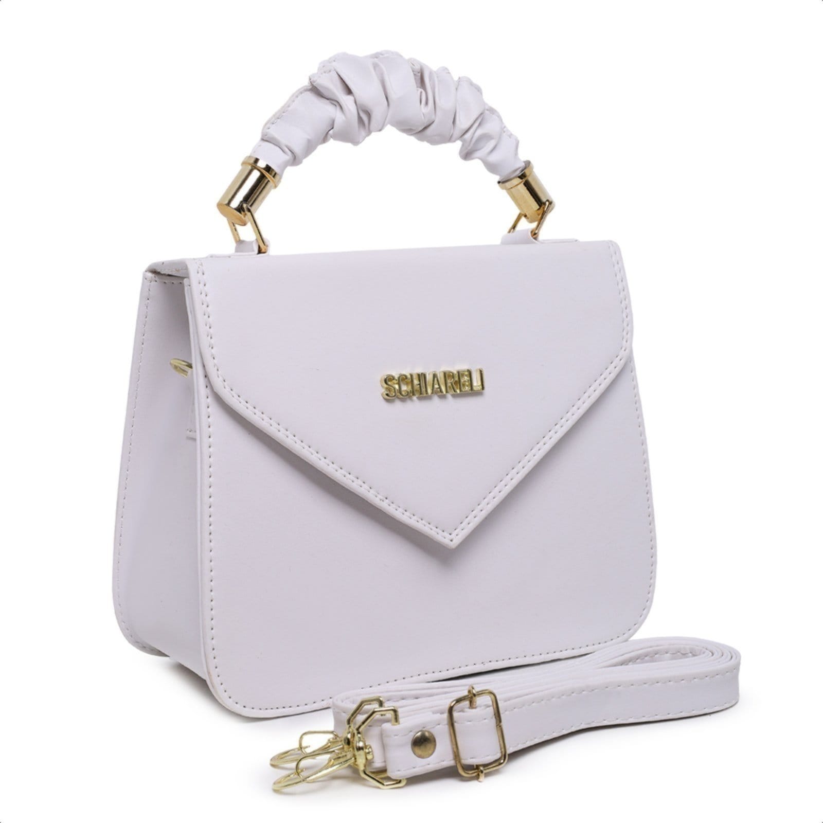 Bolsa Feminina Tira Colo Transversal Com Alça Removível 8140