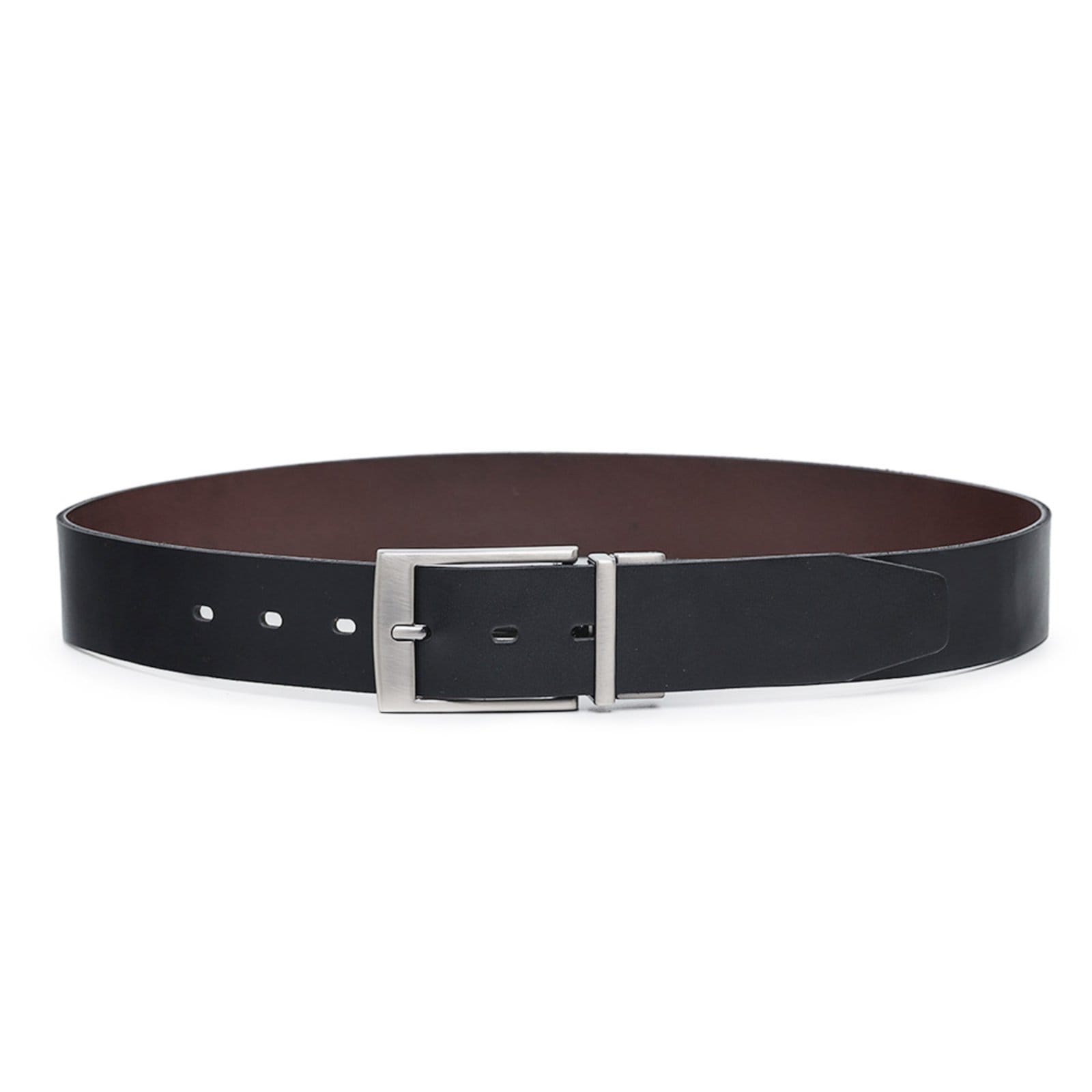 Vista principal Cinto Social Dupla Face em Couro Paulo Vieira cor Tabaco Paulo Vieira Homem café