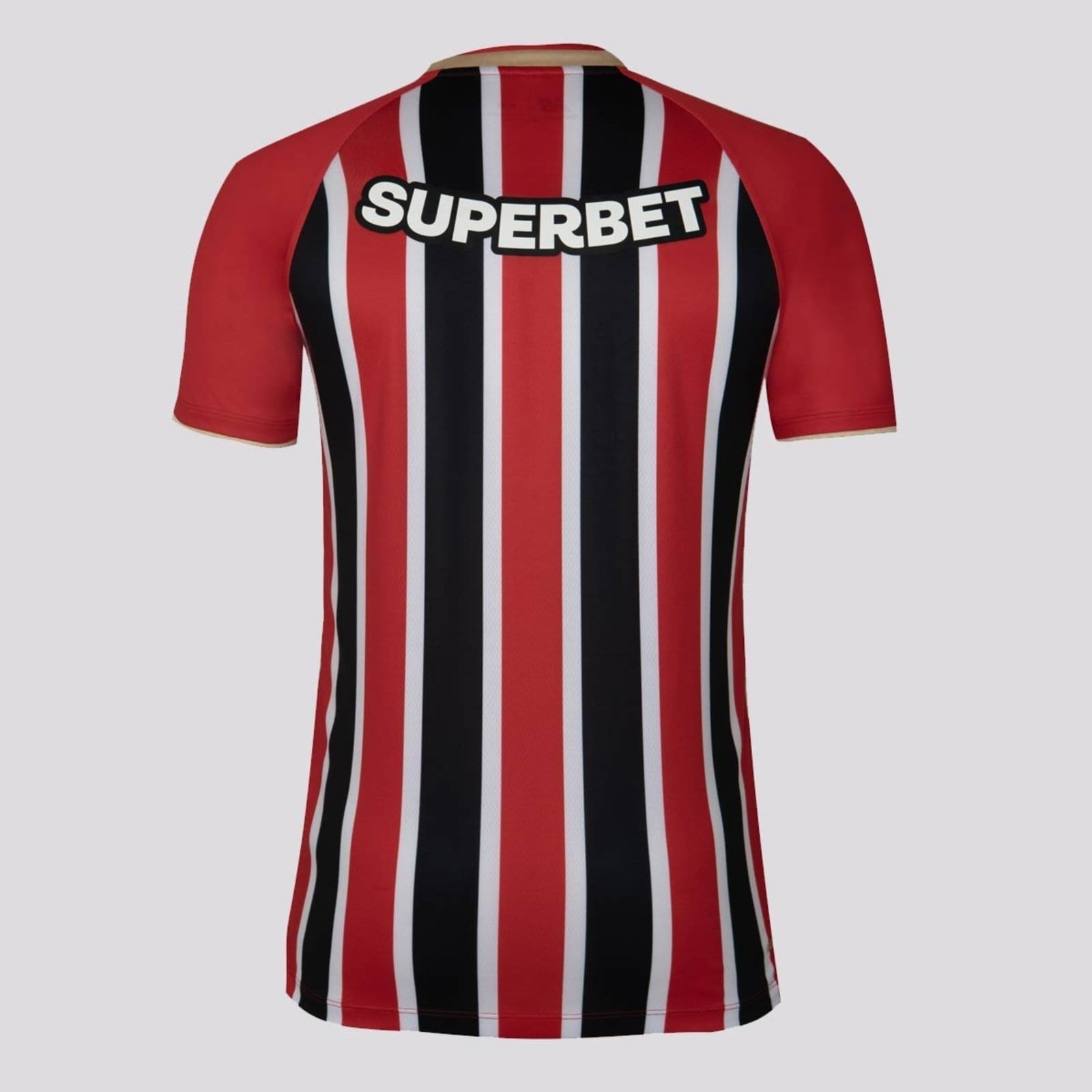 Vista 2 Camisa New Balance São Paulo II 2025 Jogador New Balance vermelho