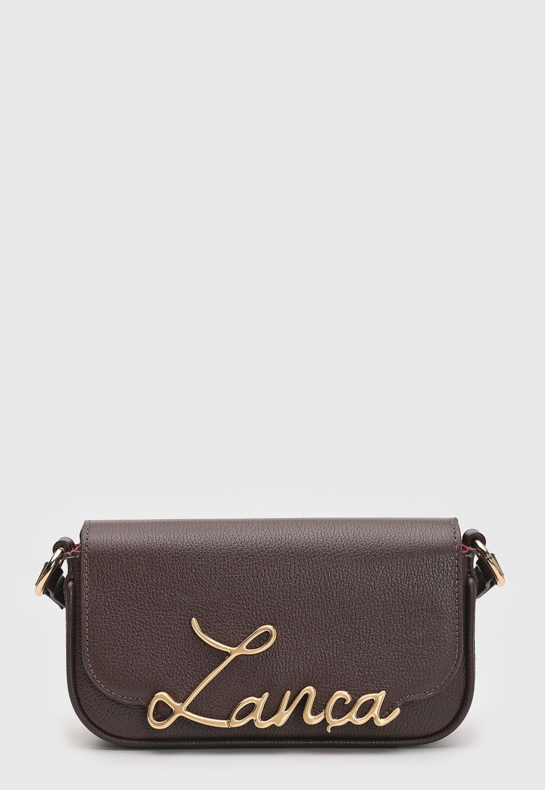 Bolsa Feminina Lança Perfume Logo Metal